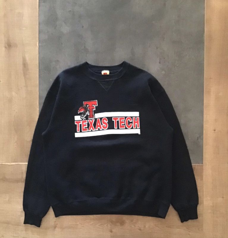 Russell Athletic 70s Russell sportswear texas tech crewneck sweatshirt Size US L / EU 52-54 / 3 - 1 Thumbnail