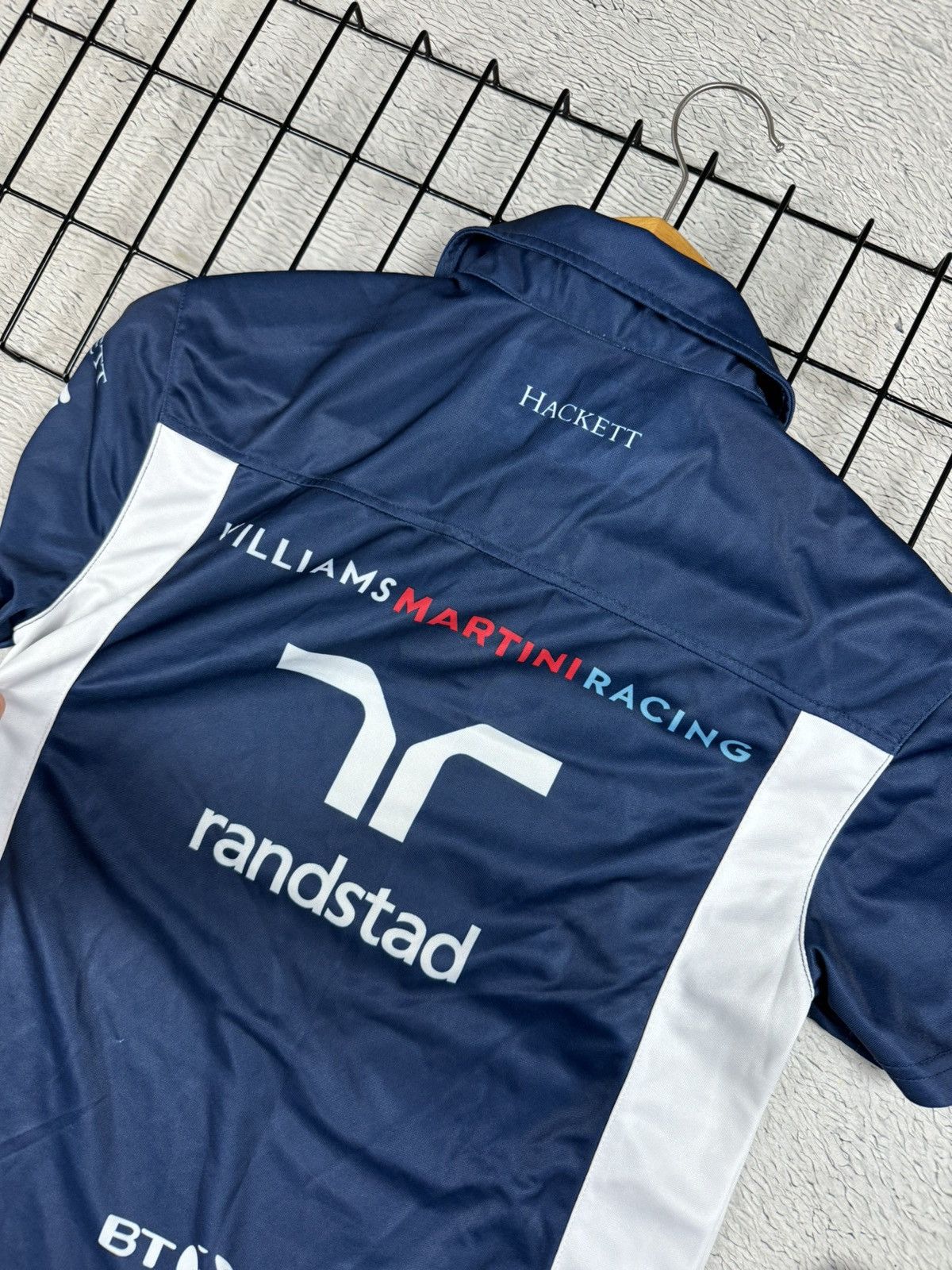 Formula 1 Williams Martini Racing Hackett Mercedes Team F-1 Blokcore Size US XS / EU 42 / 0 - 11 Thumbnail