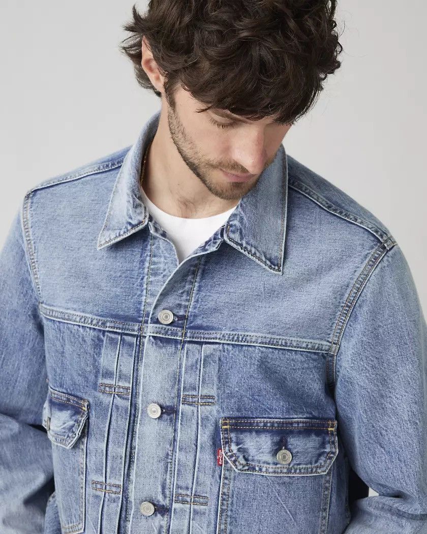 Levi's Levi's® Premium TYPE II SELVEDGE TRUCKER JACKET Size US S / EU 44-46 / 1 - 4 Thumbnail