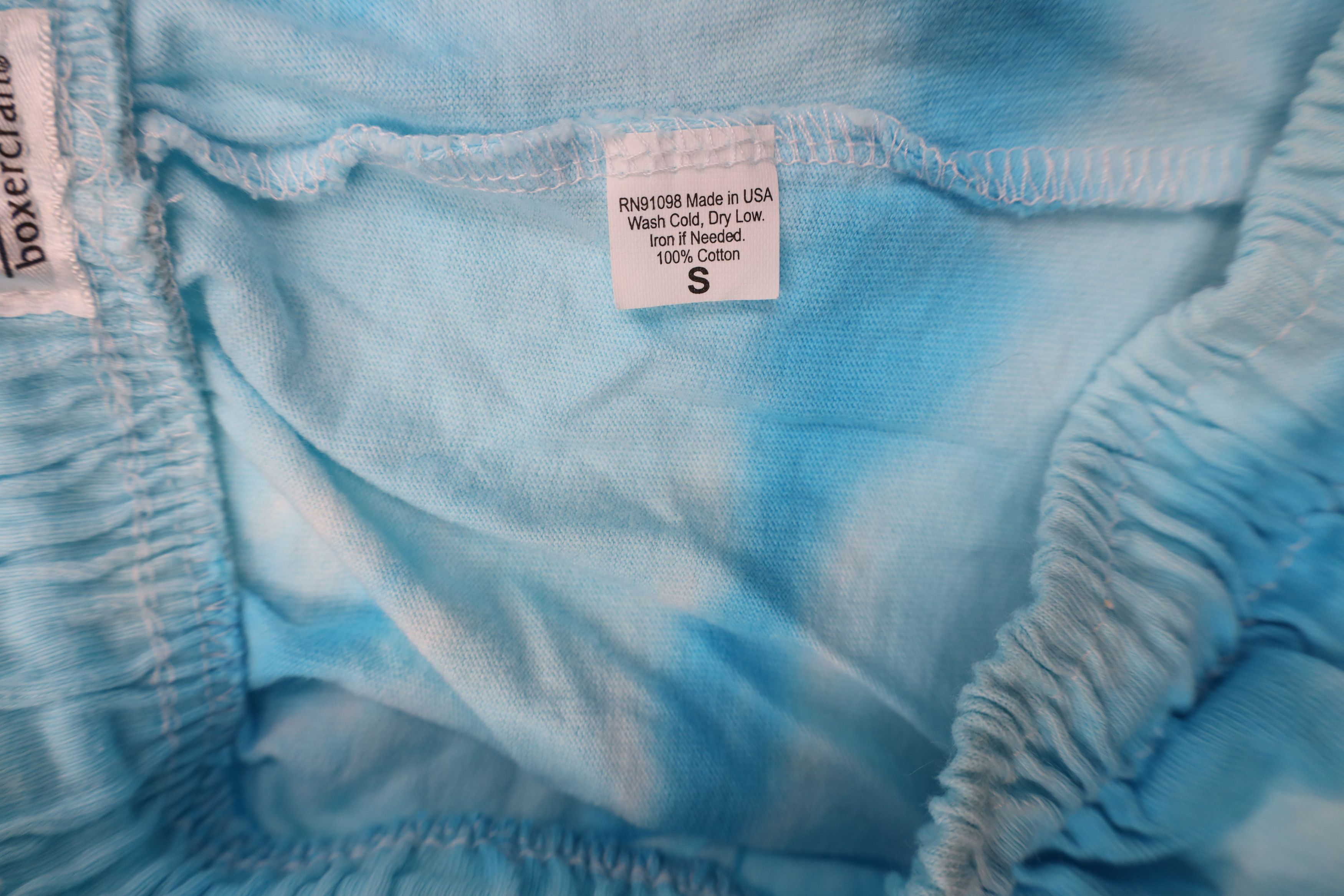 Vintage Vintage Y2K Streetwear Tie Dye Wide Leg Flannel Pants USA Size 28" / US 6 / IT 42 - 8 Thumbnail