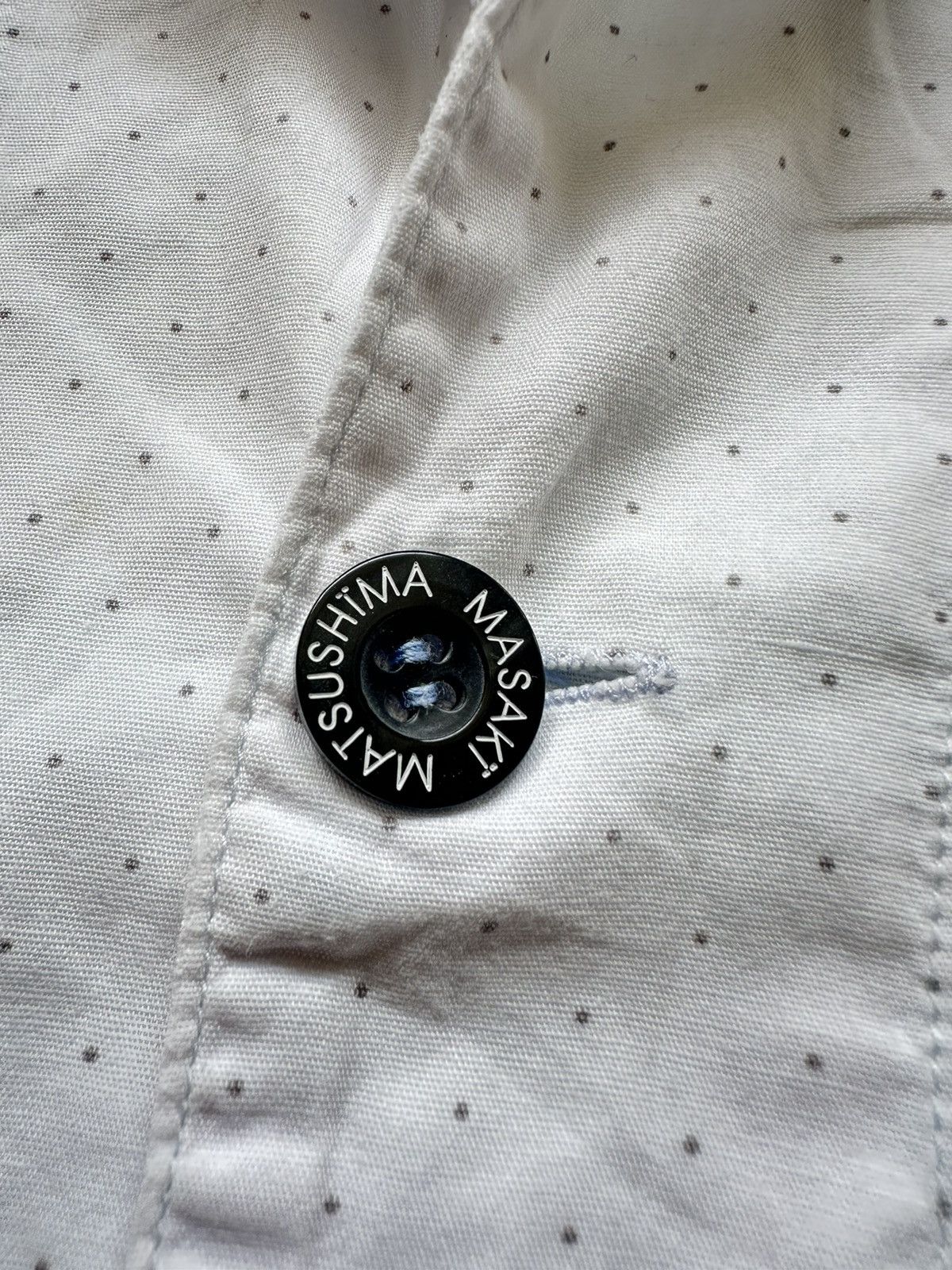 Masaki Matsushima 2000s Masaki Matsushima open collar shirt Size US L / EU 52-54 / 3 - 8 Thumbnail