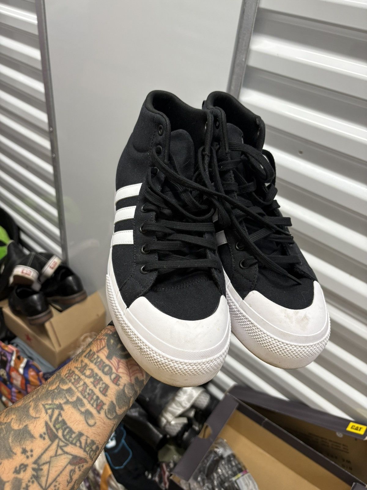 Adidas × Vintage Adidas nizza platform Size US 9.5 / EU 42-43 - 2 Thumbnail
