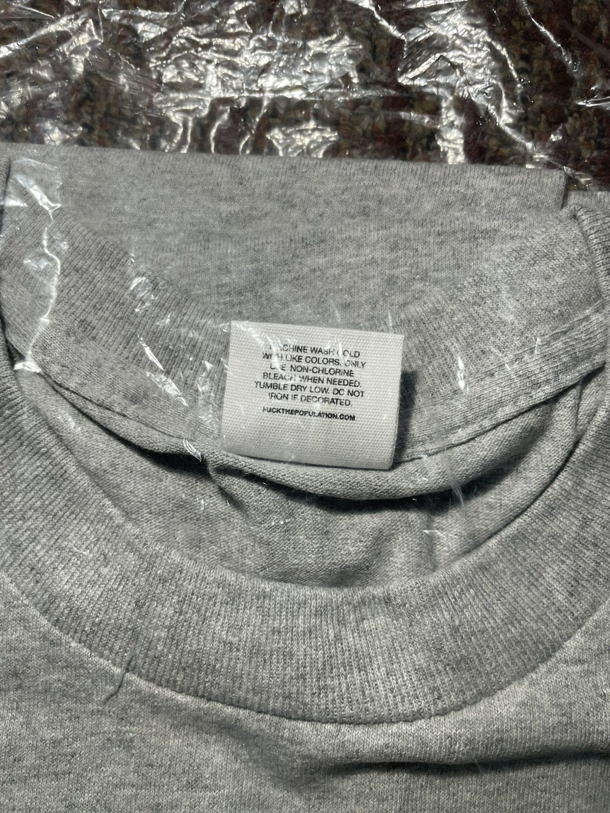 Fuck The Population FTP Trademark Tee (X-Large) Size US XL / EU 56 / 4 - 3 Thumbnail