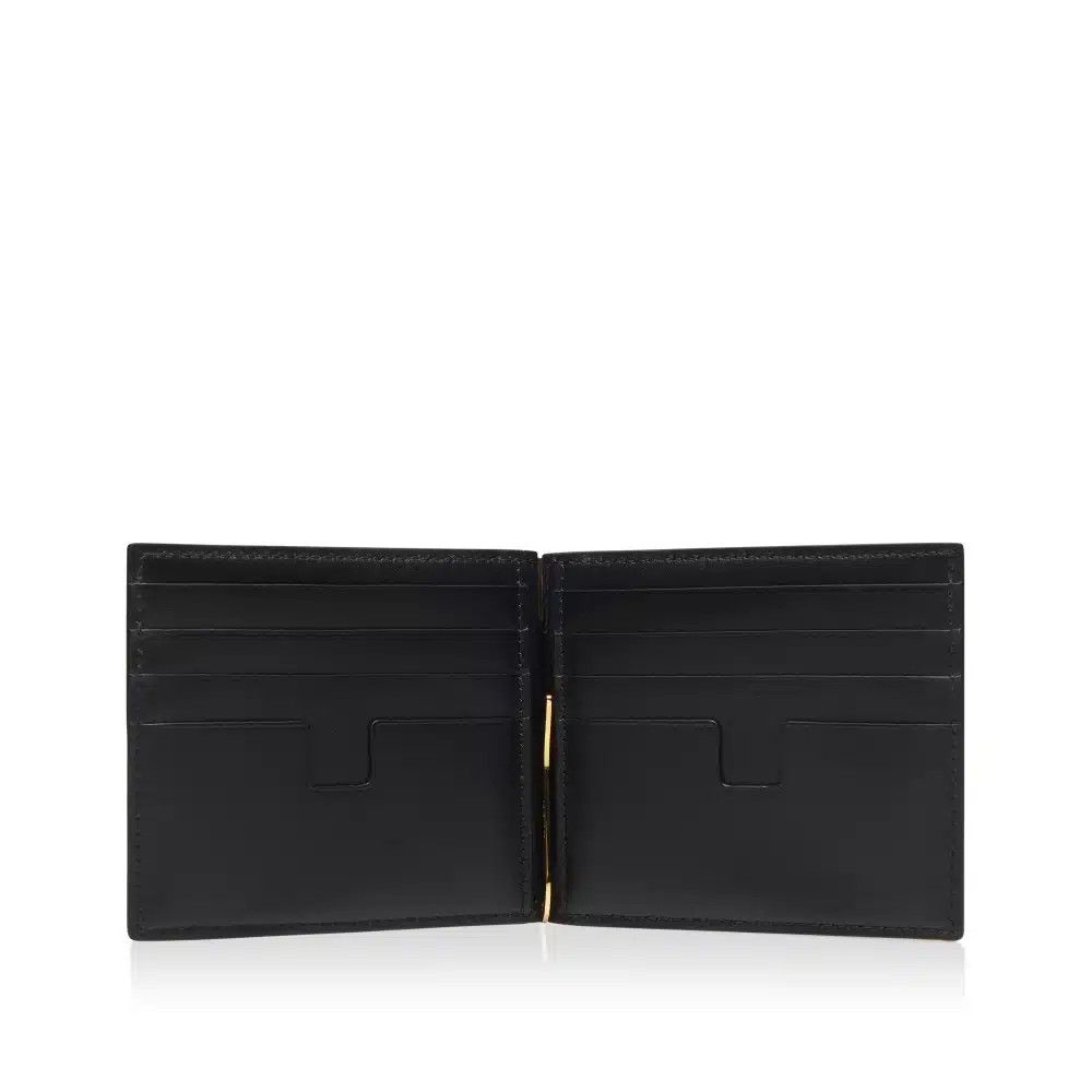 Tom Ford o1loc1c0125 Y0231 Size: OS / T Line Money Clip Wallet Black Size ONE SIZE - 2 Thumbnail