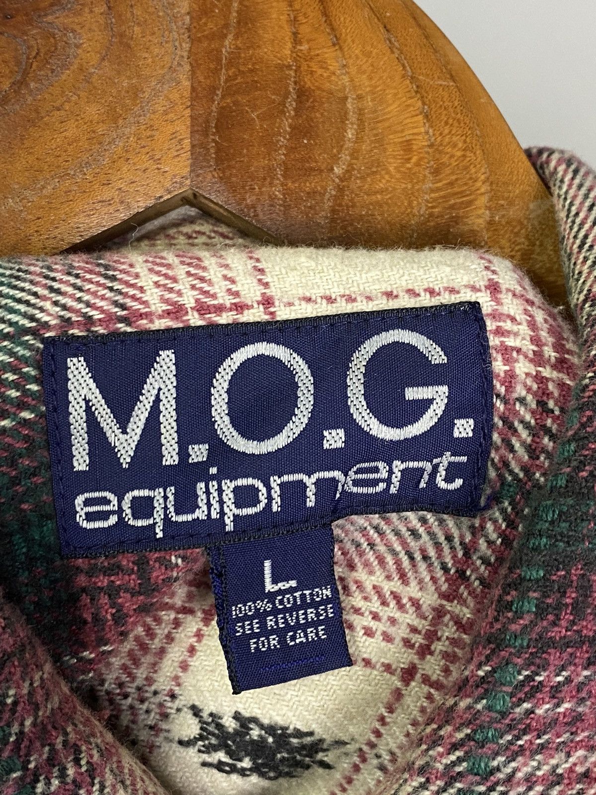 Equipment × Flannel × Vintage Vintage M.O.G Equipment Flannel Size US L / EU 52-54 / 3 - 14 Thumbnail