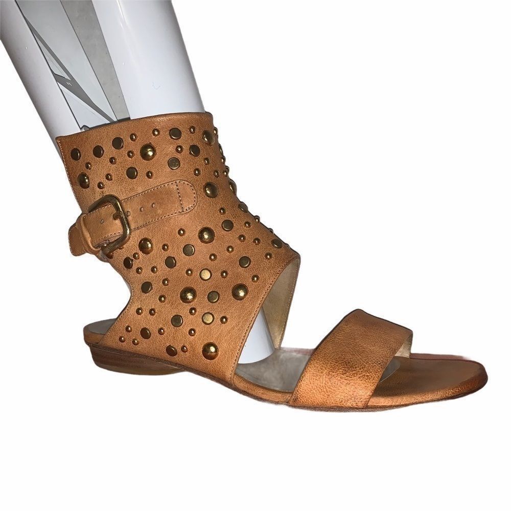 Stuart Weitzman Studded ankle cuff sandals Stuart Weitzman Size US 6.5 / IT 36.5 - 2 Thumbnail