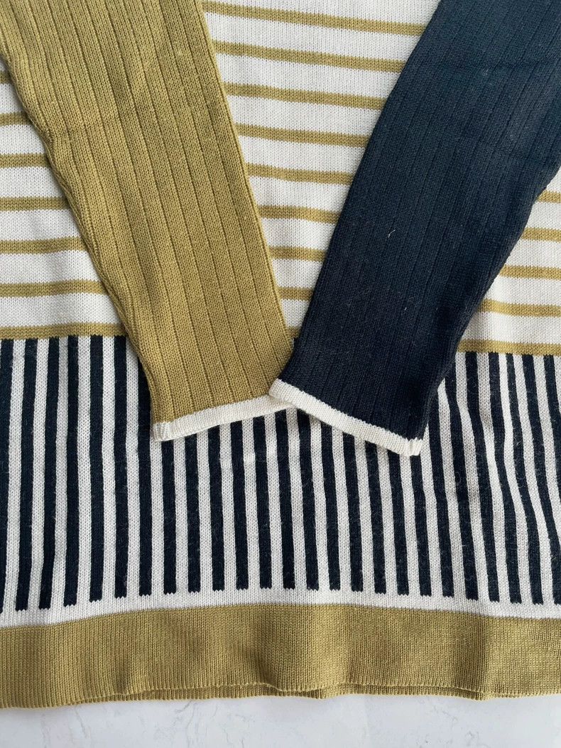 Jean Paul Gaultier Jean Paul Gaultier Mid-length striped sweater 2504-Nextarro Size S / US 4 / IT 40 - 5 Thumbnail