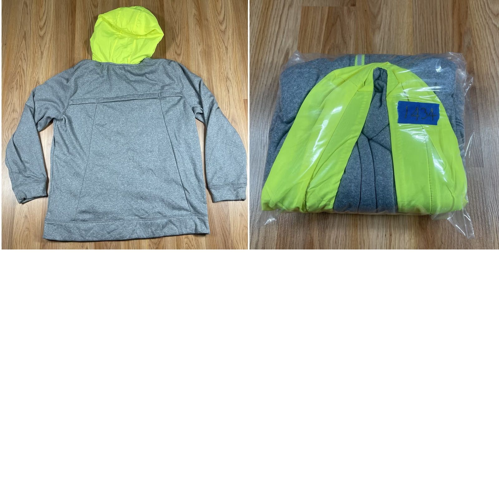 Layer 8 Layer 8 Mens Hoodie Large Full Zip Hoodie Hooded Shirt Gray Green Navy Multicolor Zip Front Sweatshirt Regular Fit OS none Size US L / EU 52-54 / 3 - 9 Thumbnail