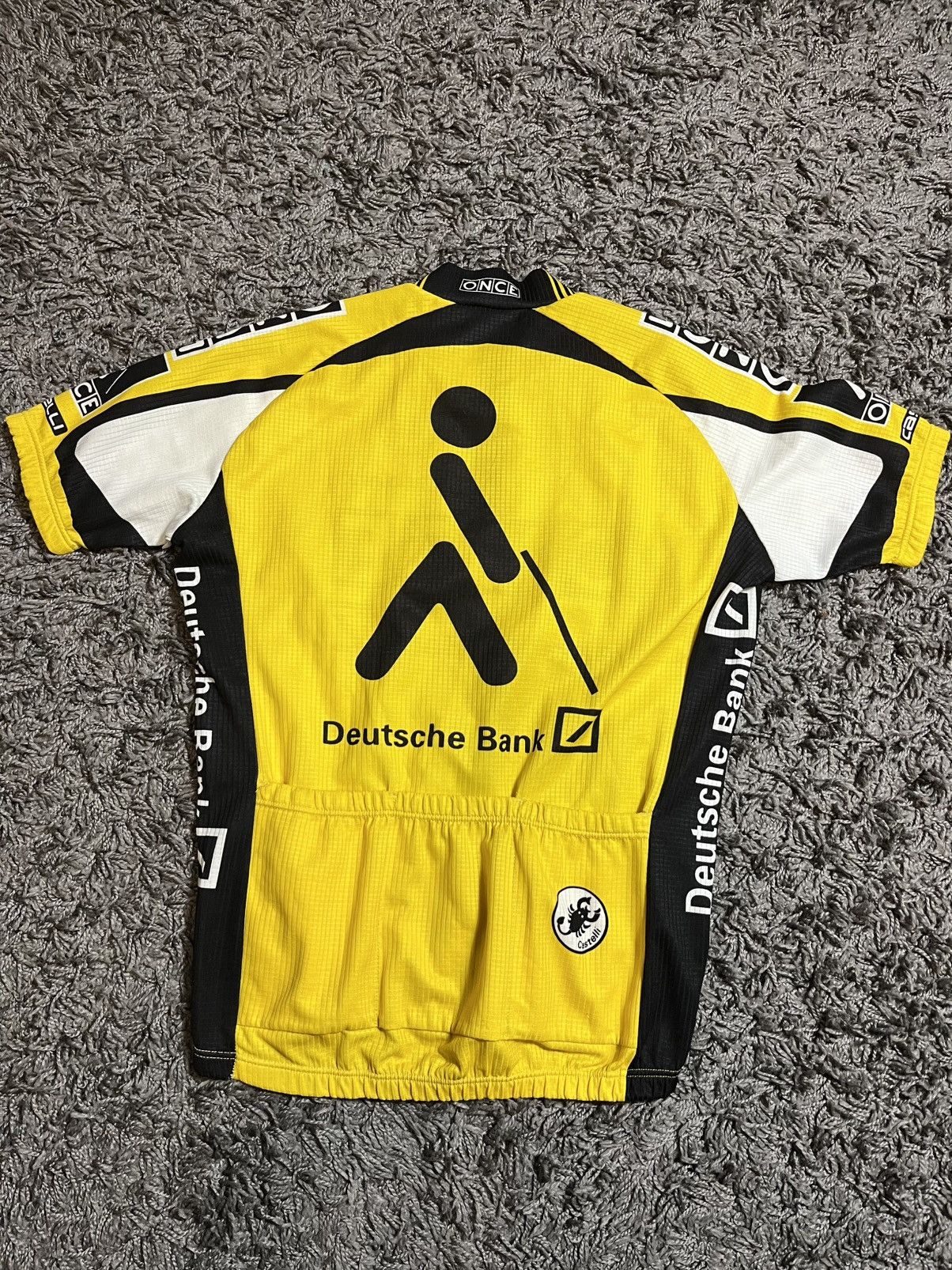 Vintage CASTELLI VINTAGE 1998 VELO JERSEY GIANT YELLOW CYCLING Size US L / EU 52-54 / 3 - 5 Thumbnail
