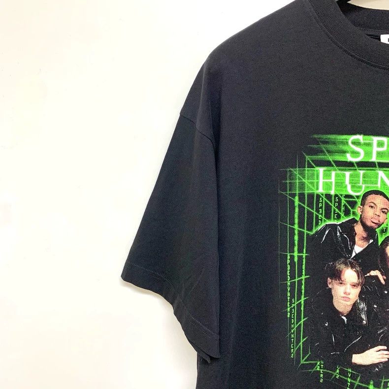 Balenciaga Balenciaga Hunter Band Short Sleeve T-Shirt Size US M / EU 48-50 / 2 - 5 Thumbnail