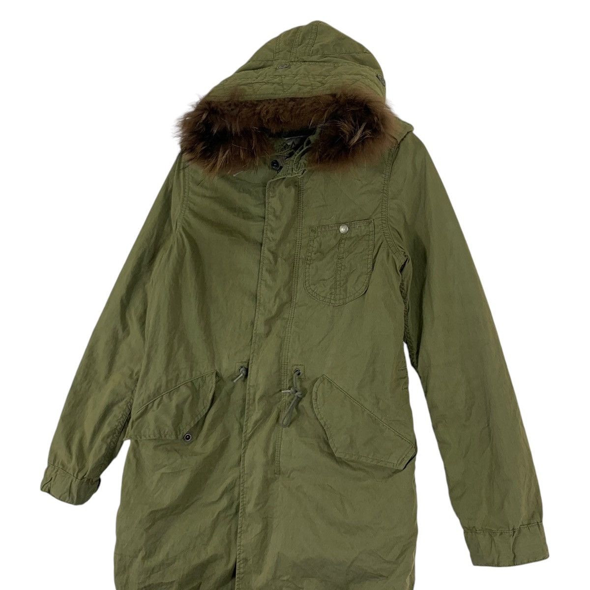 Alpha Industries × Lee VINTAGE ALPHA INDUSTRIES LEE STORM RIDERS PARKA JACKET Size S / US 4 / IT 40 - 3 Thumbnail