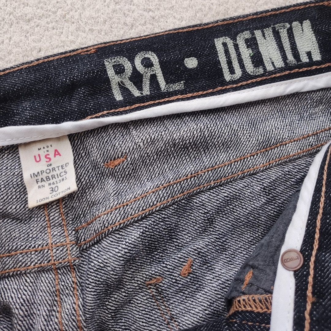 Ralph Lauren Vintage RRL denim short indigo Size US 29 - 6 Thumbnail