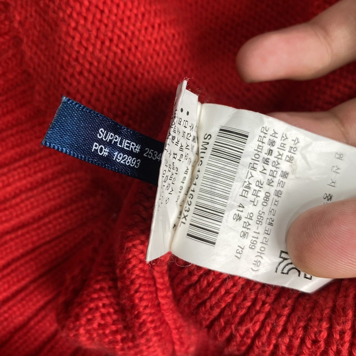 Rare 🔥 polo ralph lauren madrid full zip sweater red
