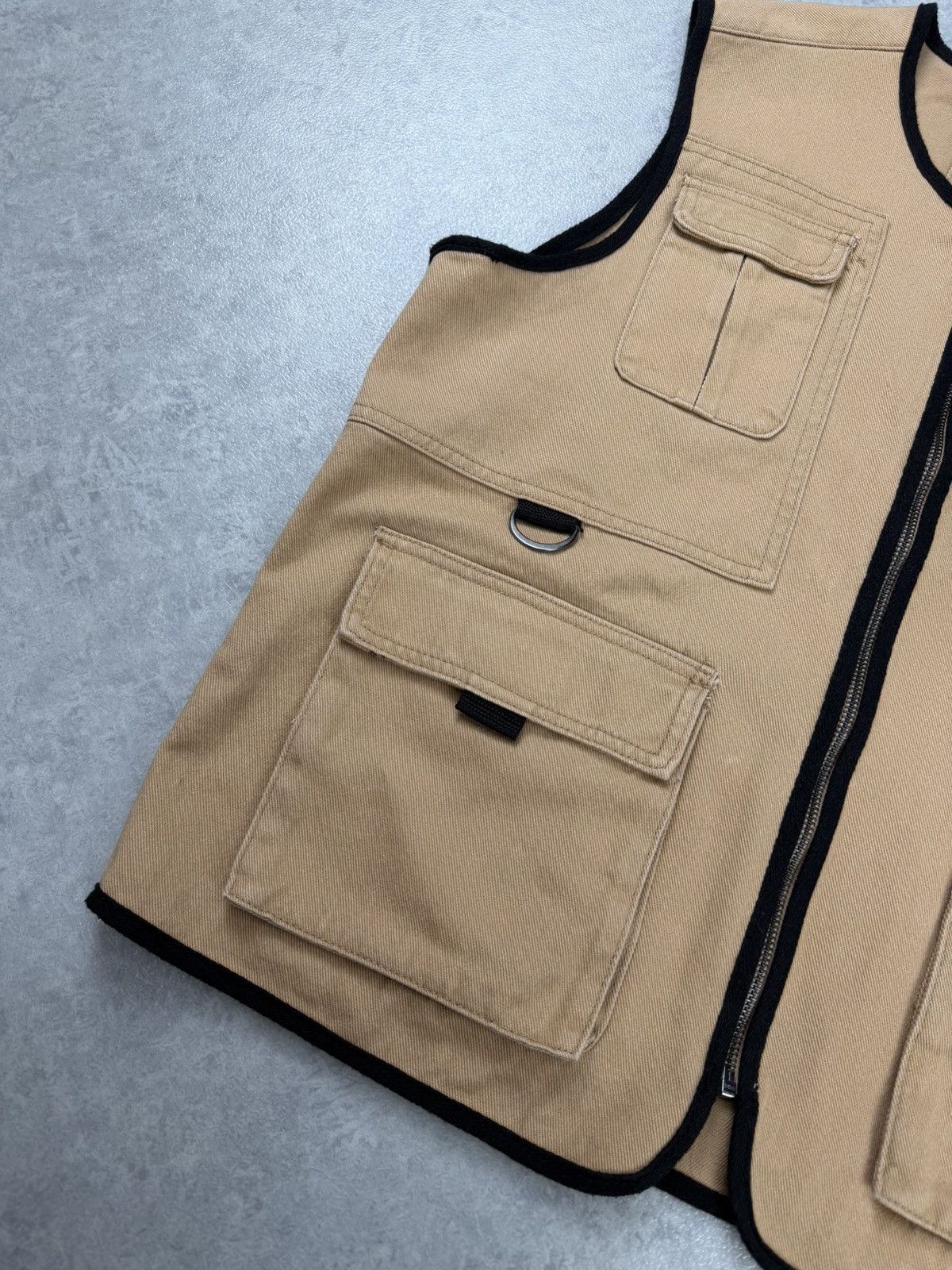 Karl Kani Karl Kani Utility Tactical Vest Multi Pocket Zip Up Size M Size US M / EU 48-50 / 2 - 3 Thumbnail