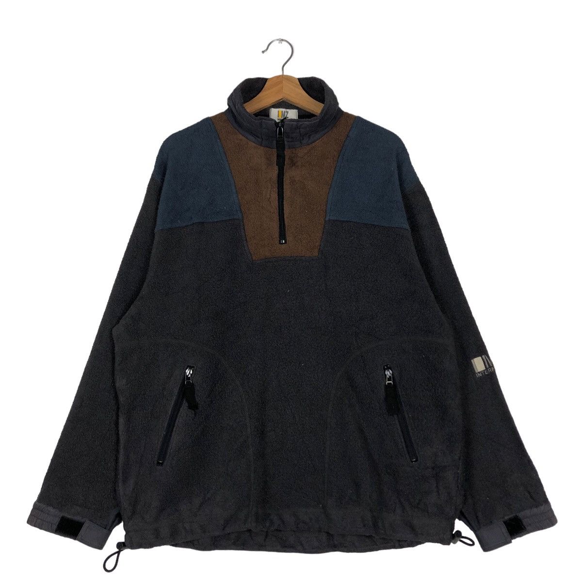 Japanese Brand Vintage Pull Over Anorak Jacket IMZ Intermezzo Issey Miyake Size US M / EU 48-50 / 2 - 4 Thumbnail