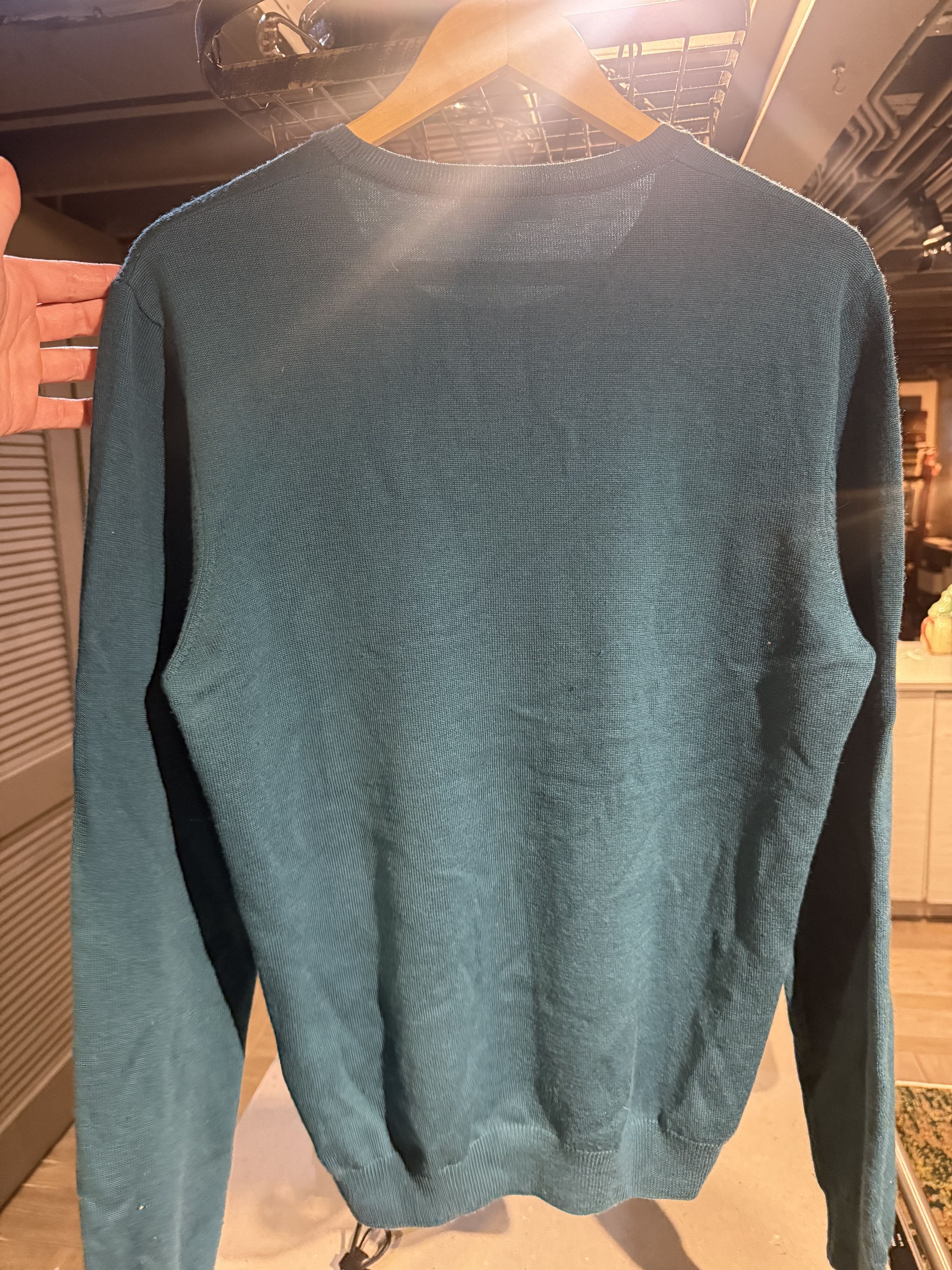 Versace Versace Long Sleeve Cerulean Size US M / EU 48-50 / 2 - 3 Thumbnail