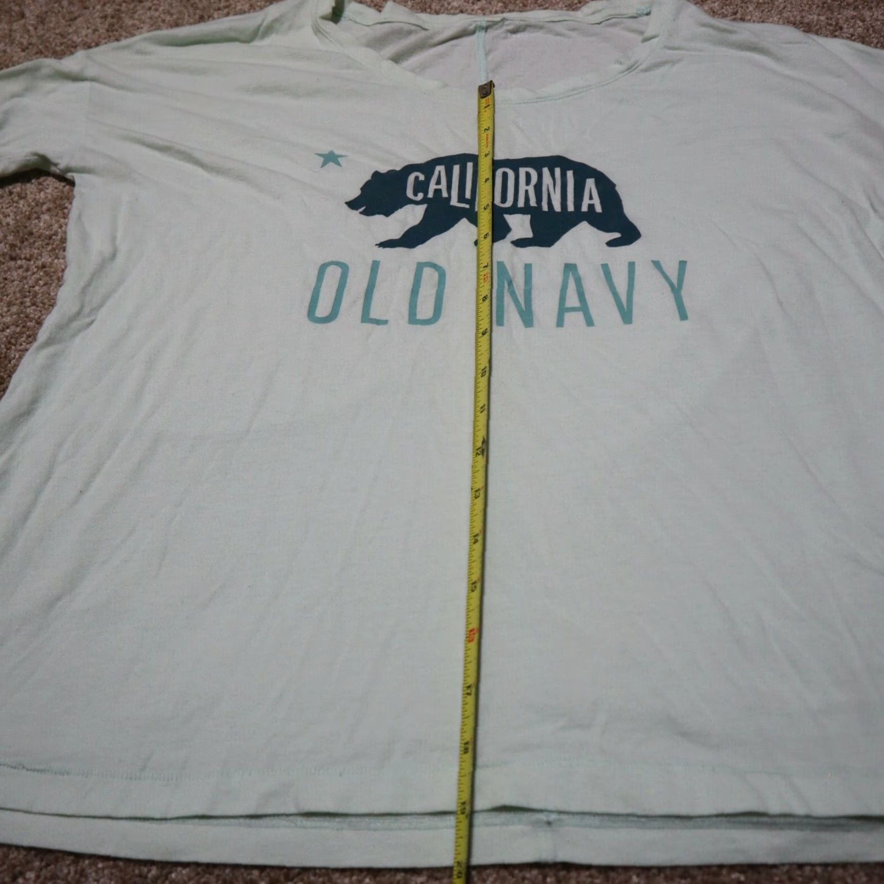 Old Navy Old Navy T-Shirt Men S California White Crew Neck Short Sleeve Solid Basic Tee Size US S / EU 44-46 / 1 - 4 Thumbnail