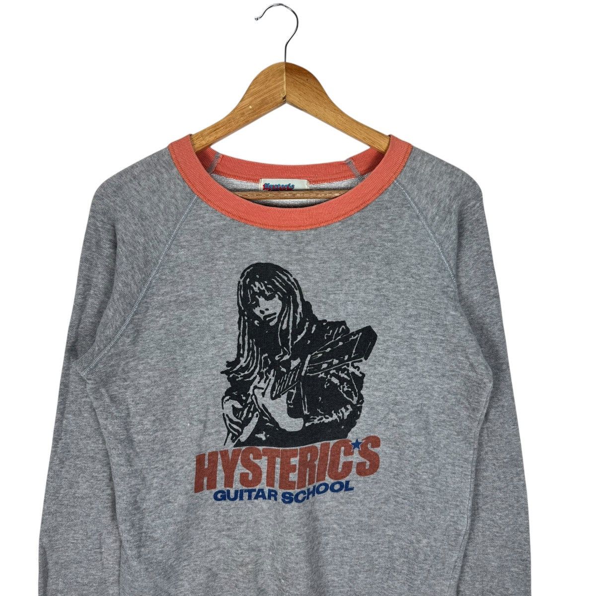 Hysteric Glamour 🔥HYSTERIC GLAMOUR GUITAR ROCK CREWNECK SWEATSHIRT Size M / US 6-8 / IT 42-44 - 3 Thumbnail