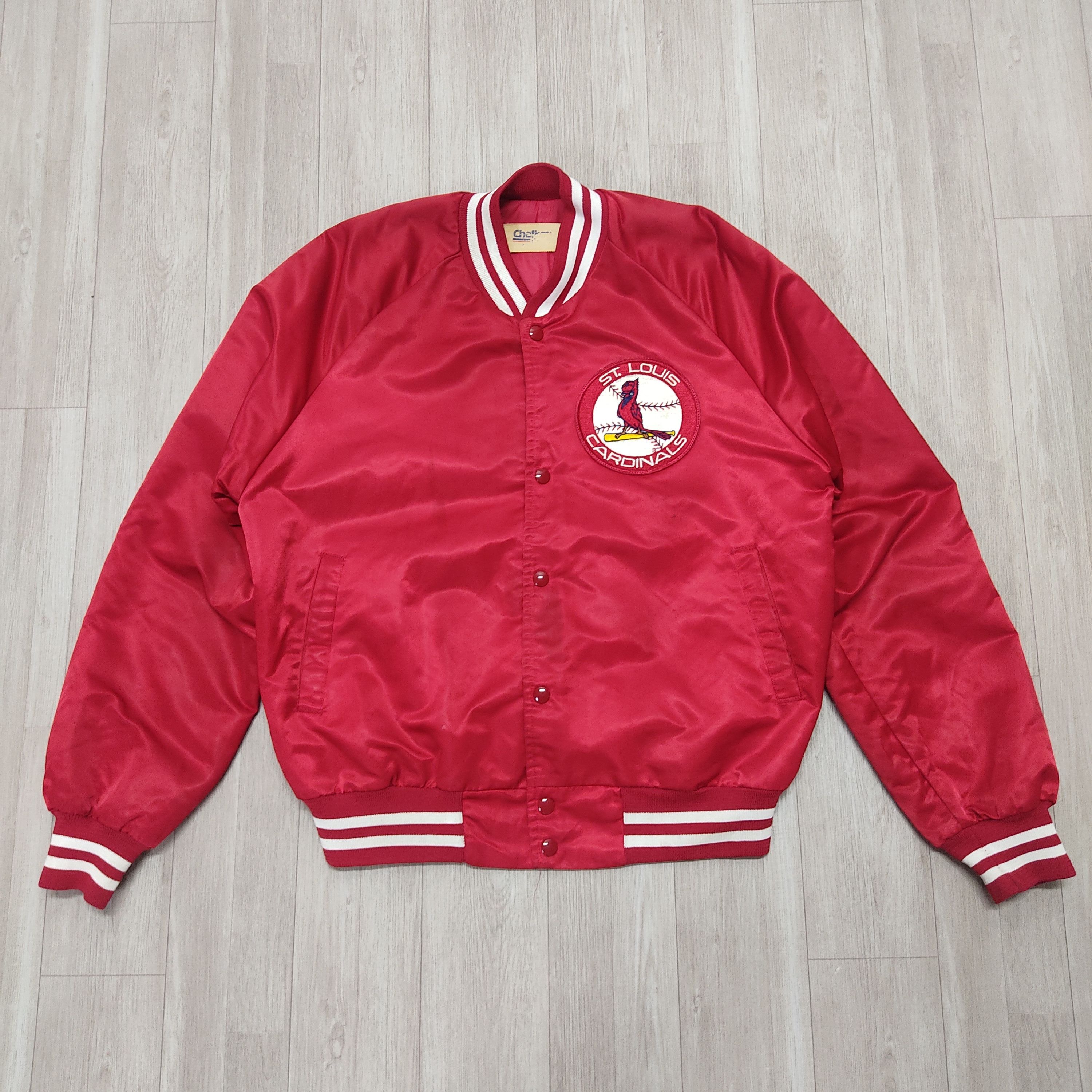 Chalk Line × MLB × Vintage ST. LOUIS CARDINALS by Chalk Line Bomber Jacket Size US M / EU 48-50 / 2 - 4 Thumbnail