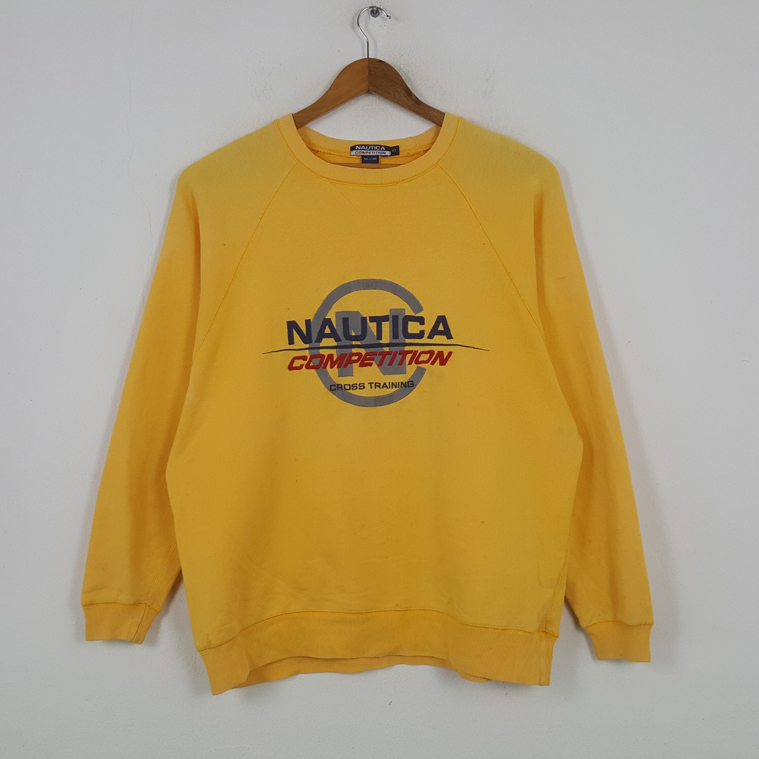 Nautica × Vintage Vintage NAUTICA COMPETITION Sportswear Sweatshirt C295N27 Size US XL / EU 56 / 4 - 1 Thumbnail