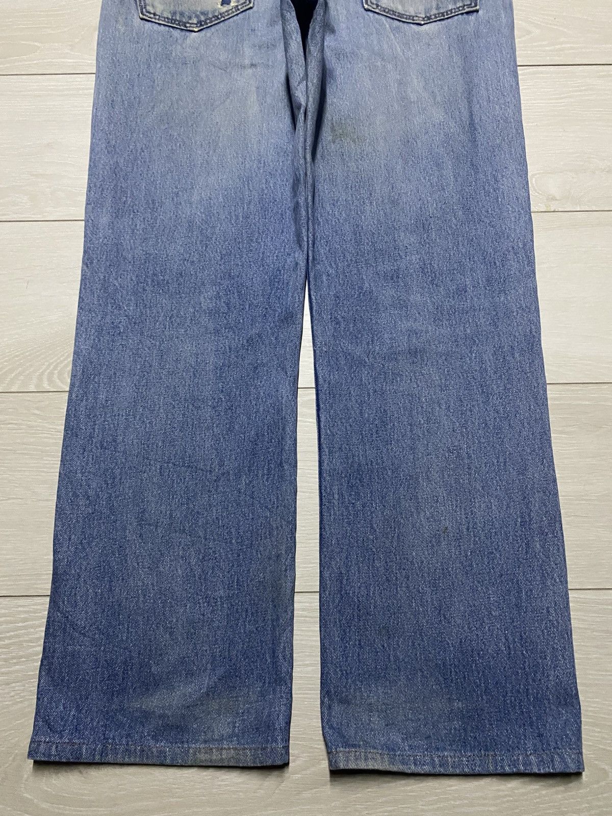 Levi's Vintage Levis 514 light Wash Faded Distressed Jeans Size US 36 / EU 52 - 6 Thumbnail