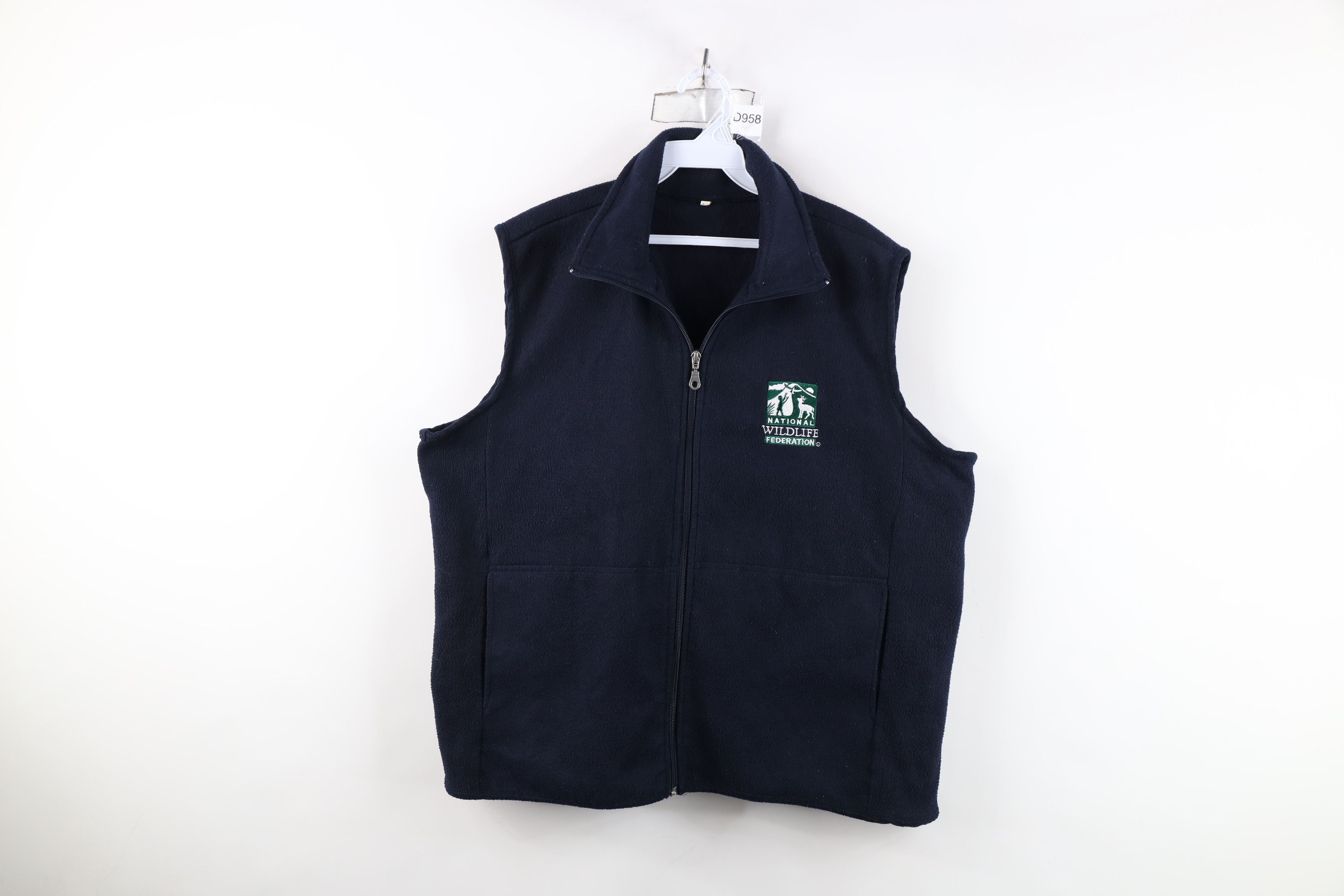 Vintage Vintage 90s National Wildlife Federation Fleece Vest Jacket Size US L / EU 52-54 / 3 - 1 Thumbnail