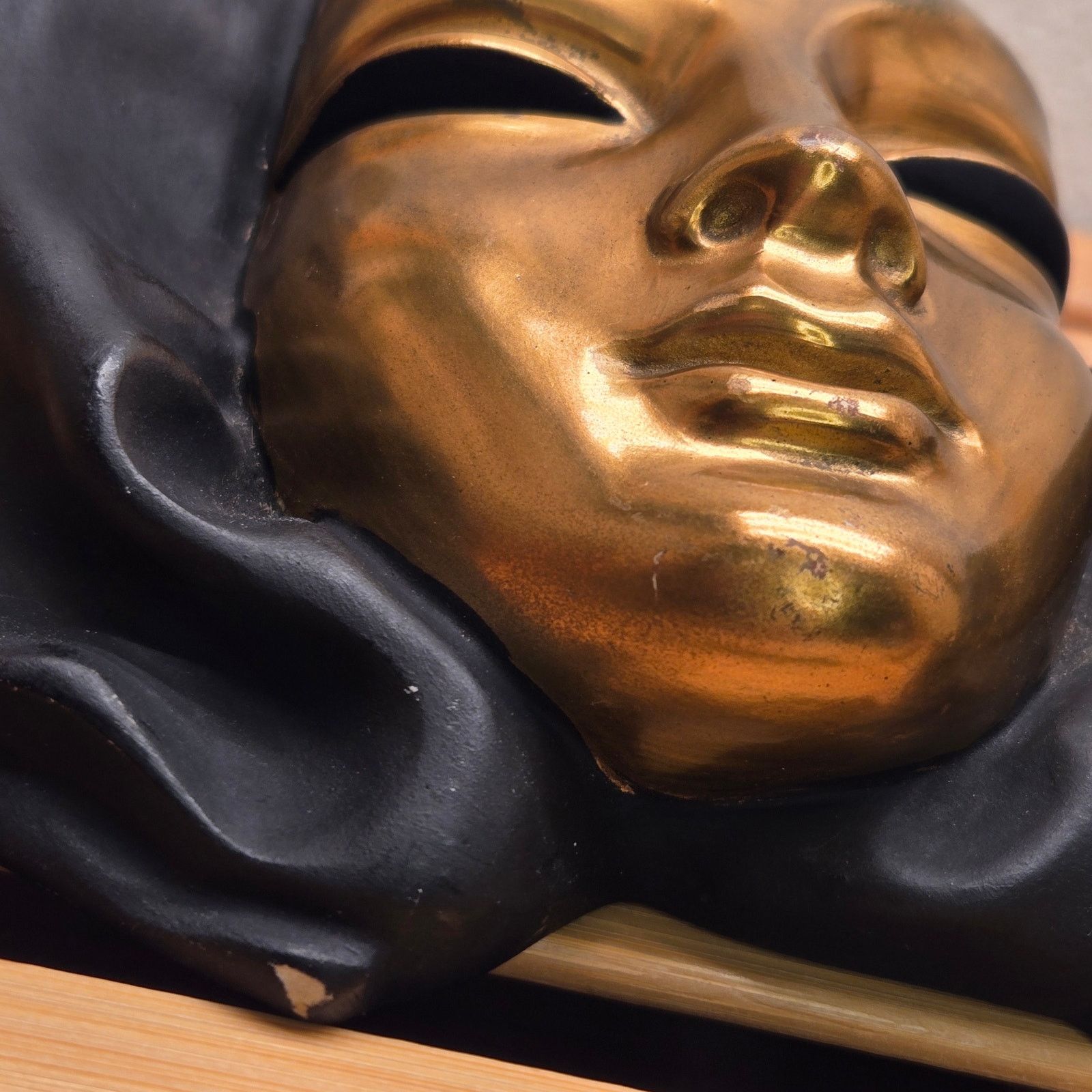 Vintage Vintage Hans Schirmer Achatit Venetian Mask - MCM Sculpture Size ONE SIZE - 11 Thumbnail