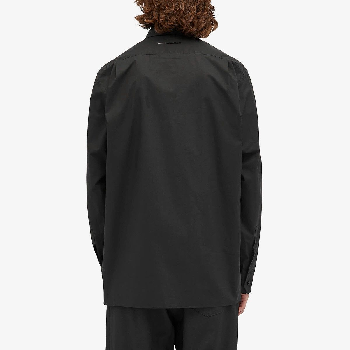 Maison Margiela oc11z0825 Poplin Shirt in Black Size US M / EU 48-50 / 2 - 3 Thumbnail