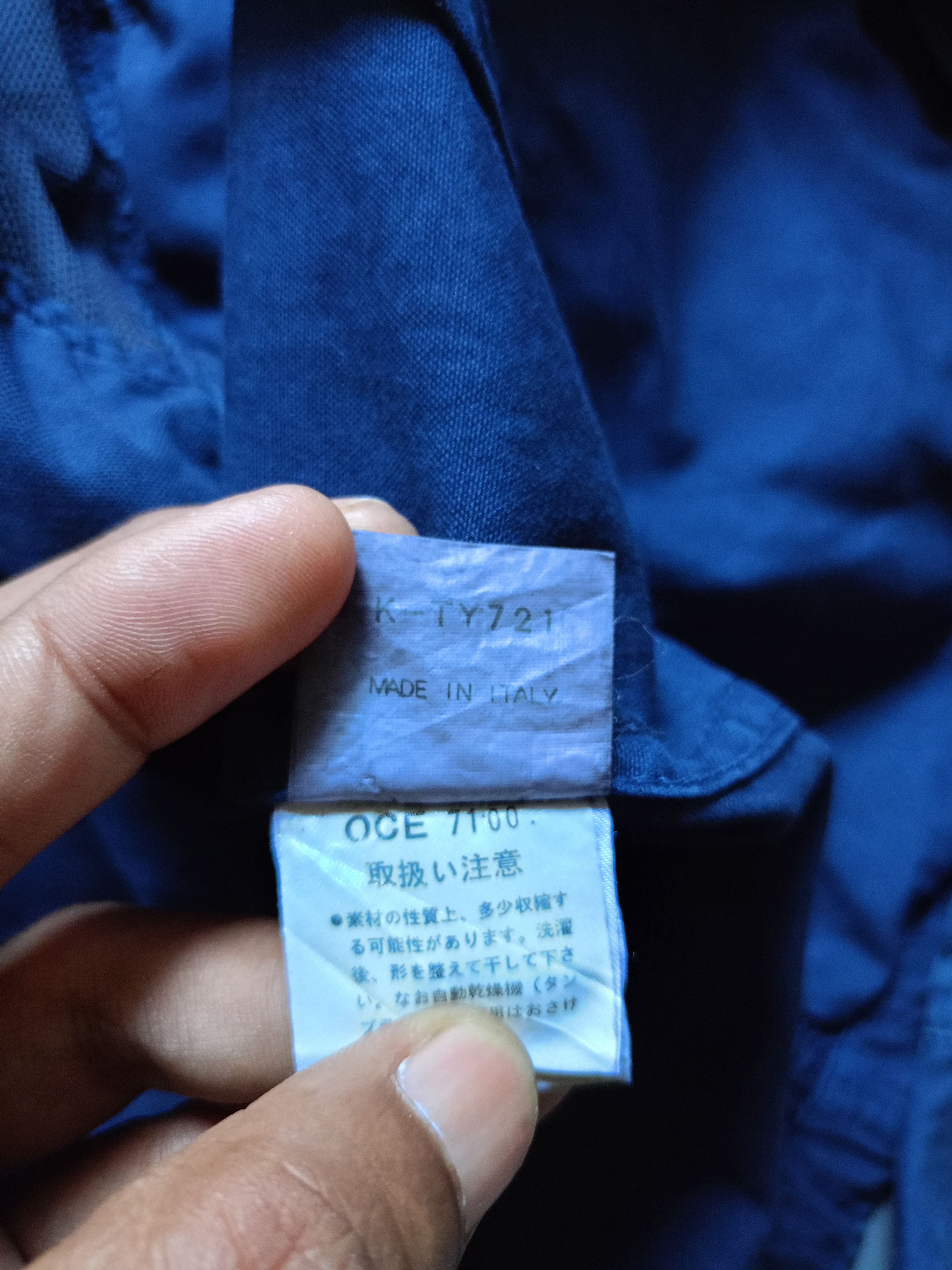 Japanese Brand 2000s Replica oceano work jacket Size US L / EU 52-54 / 3 - 7 Thumbnail