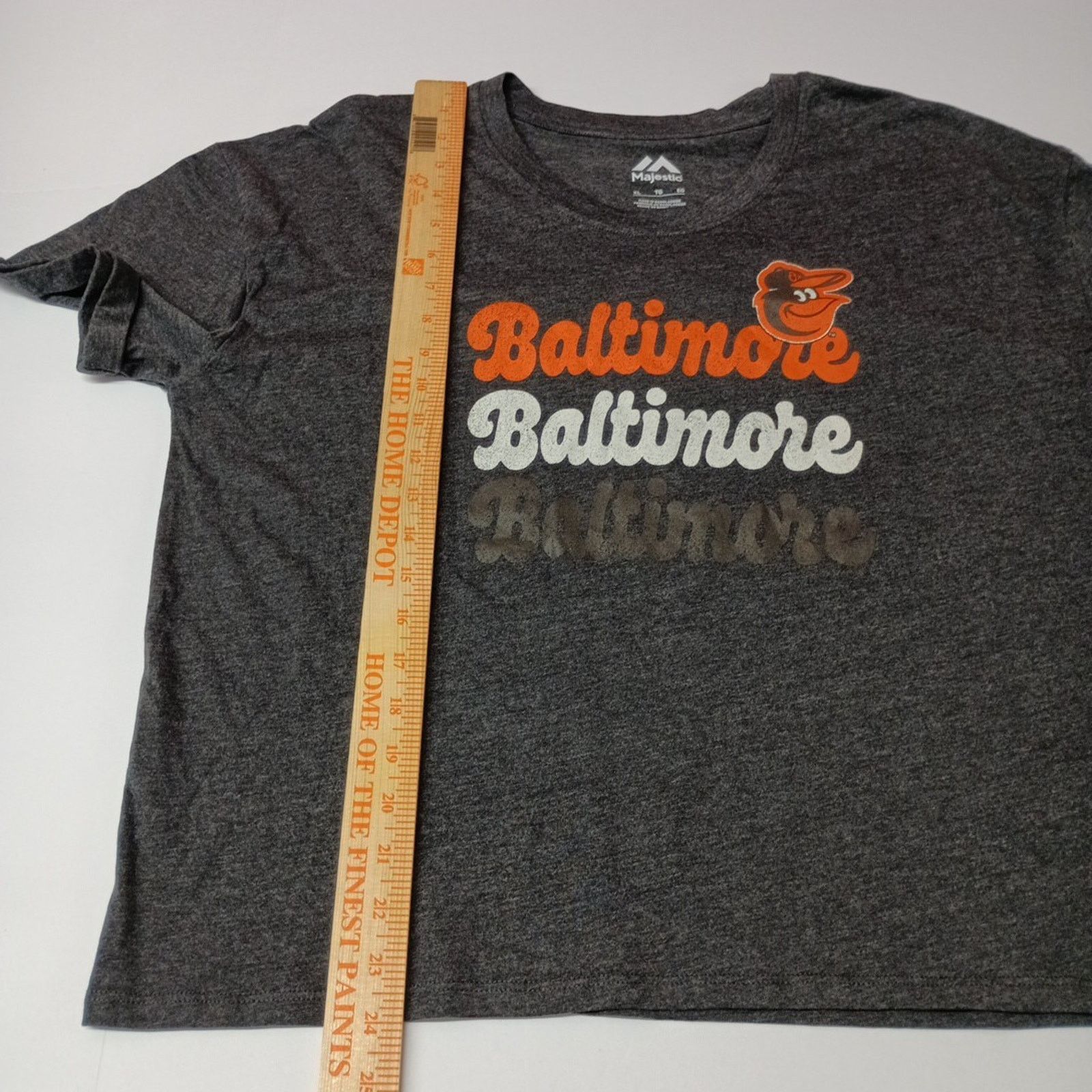 Majestic Majestic Baltimore Orioles T-shirt Women’s Size XL Gray MLB Size XL / US 12-14 / IT 48-50 - 5 Thumbnail