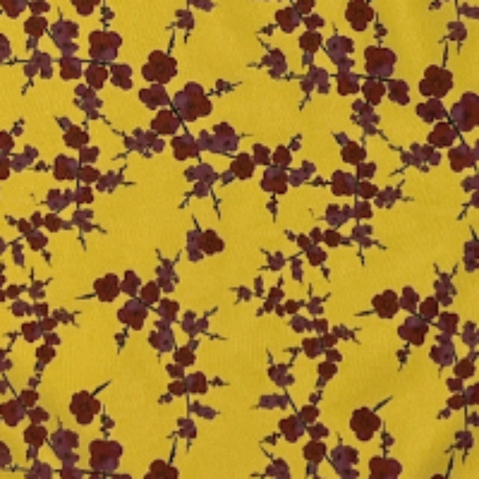Amanda Uprichard Amanda Uprichard Yellow Floral Top | Size M Size M / US 6-8 / IT 42-44 - 4 Thumbnail
