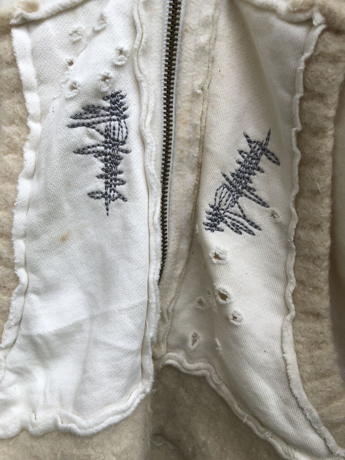 Hysteric Glamour × If Six Was Nine × Japanese Brand SABOTAGE TRASH DISTRESSED HOODIE LIKE N(NINE) Size US M / EU 48-50 / 2 - 5 Thumbnail