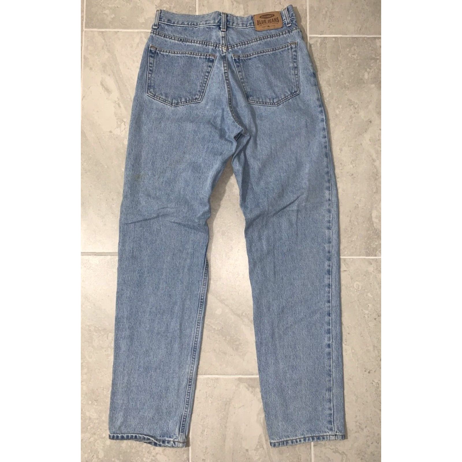 Old Navy Old Navy Jeans Men's 32x34 Denim Blue Five Pocket Regular Straight Pants Distressed No Size US 32 / EU 48 - 5 Thumbnail