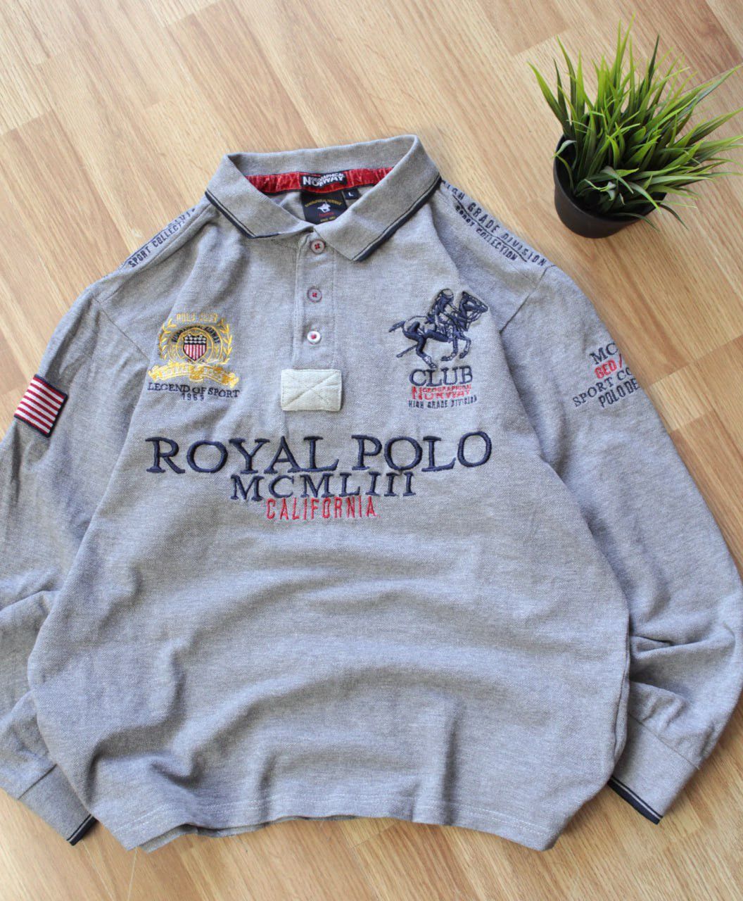 Vintage 🔥 Royal Polo Chief Keef Y2K Rugby Ralph Shirt Lauren Y2K Size US S / EU 44-46 / 1 - 3 Thumbnail