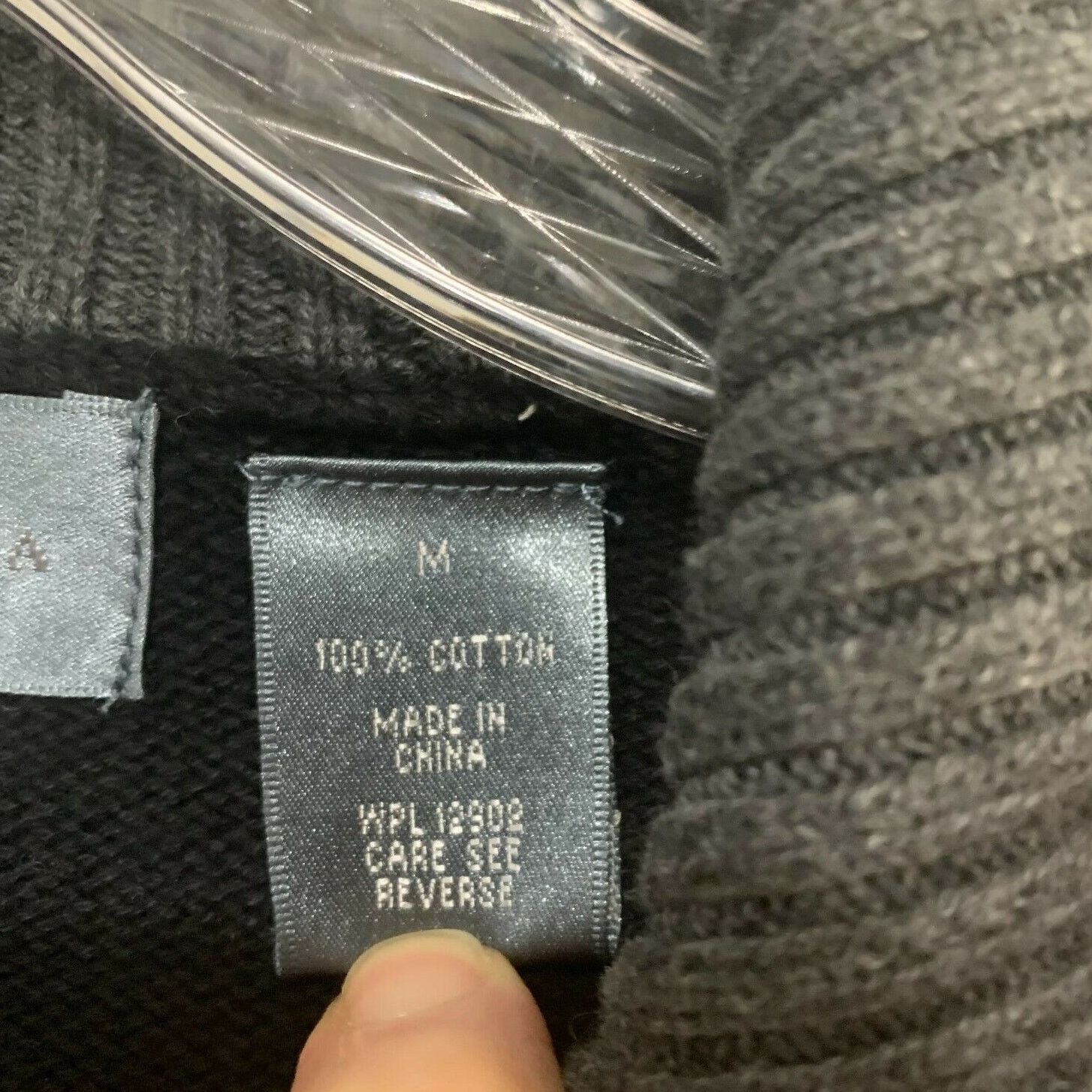 Oscar De La Renta Oscar De La Renta Nordic 1/4 Zip Pullover Sweater Black M Size US M / EU 48-50 / 2 - 8 Thumbnail