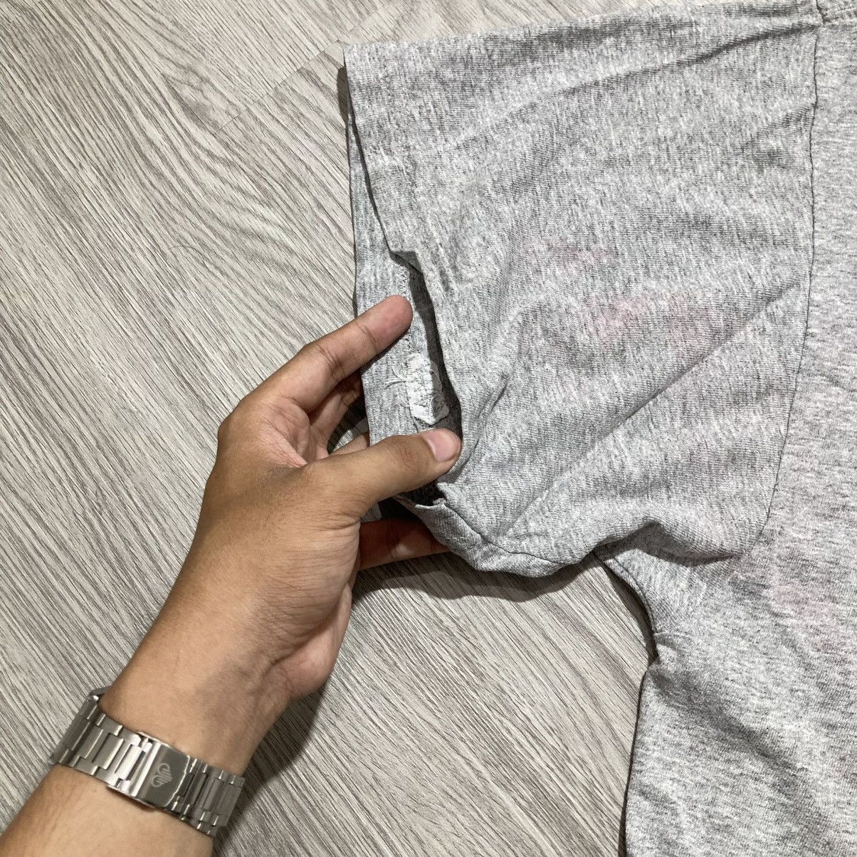 Nike 1990s Vintage Nike Center Swoosh Logo USA Tee Grey Size US XL / EU 56 / 4 - 8 Thumbnail
