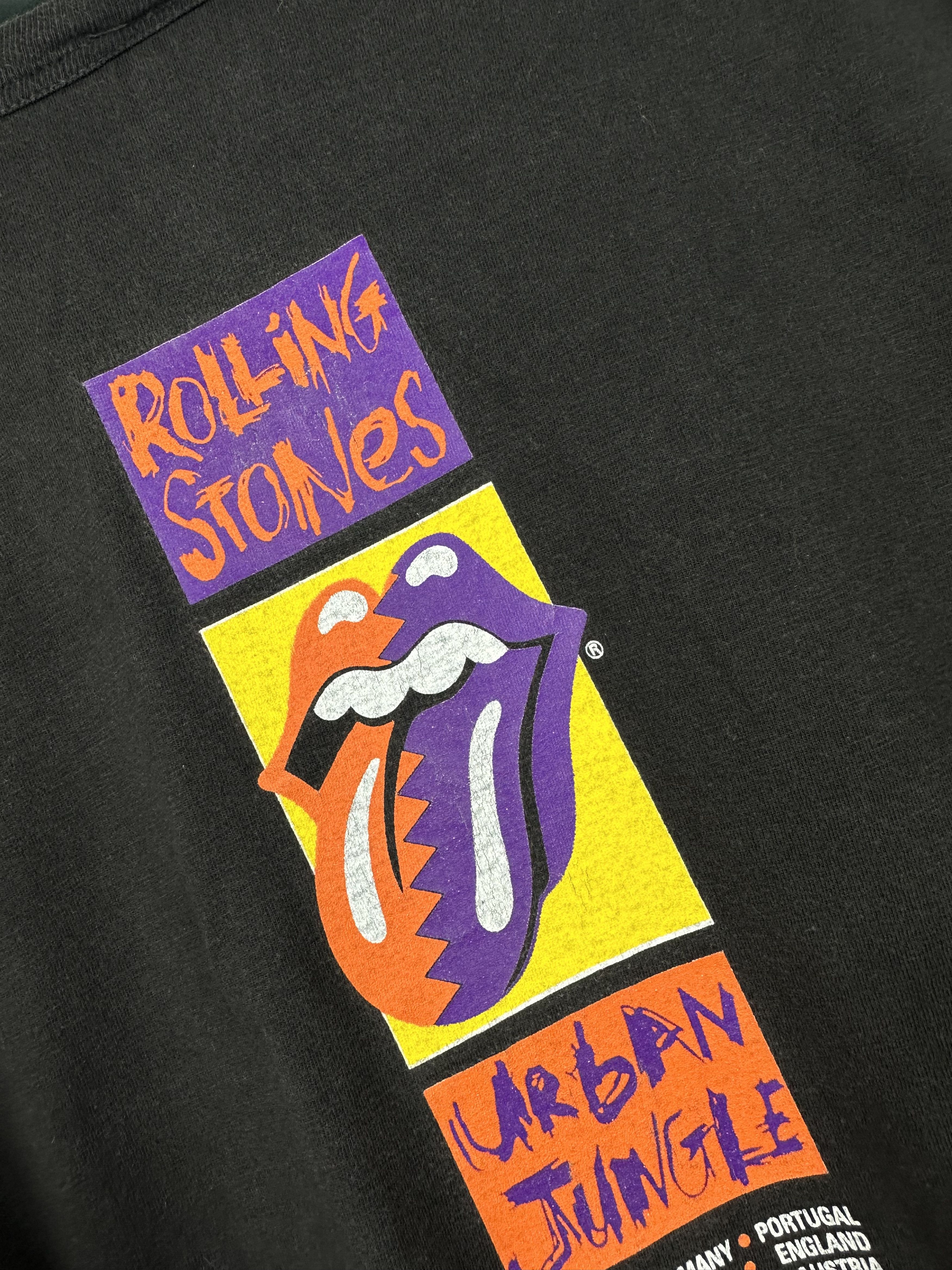 Band Tees Vintage 1990 Rolling Stones Urban Jungle Tour Shirt Tee Rare Size US XL / EU 56 / 4 - 15 Thumbnail