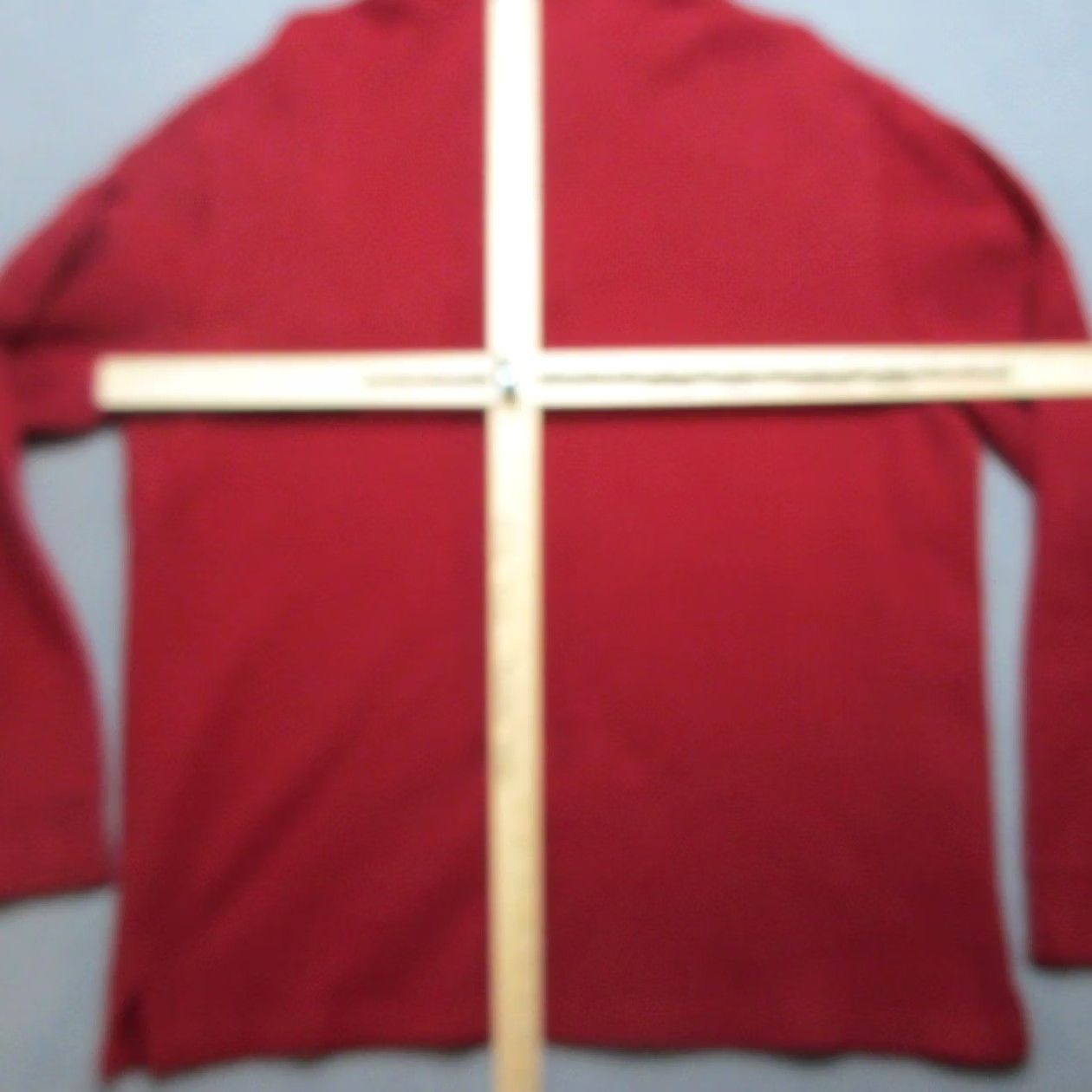 Polo Ralph Lauren VINTAGE Polo Ralph Lauren Sweater Mens Large Red 1/4 Zip Mock Neck Preppy Knit Size US L / EU 52-54 / 3 - 5 Thumbnail