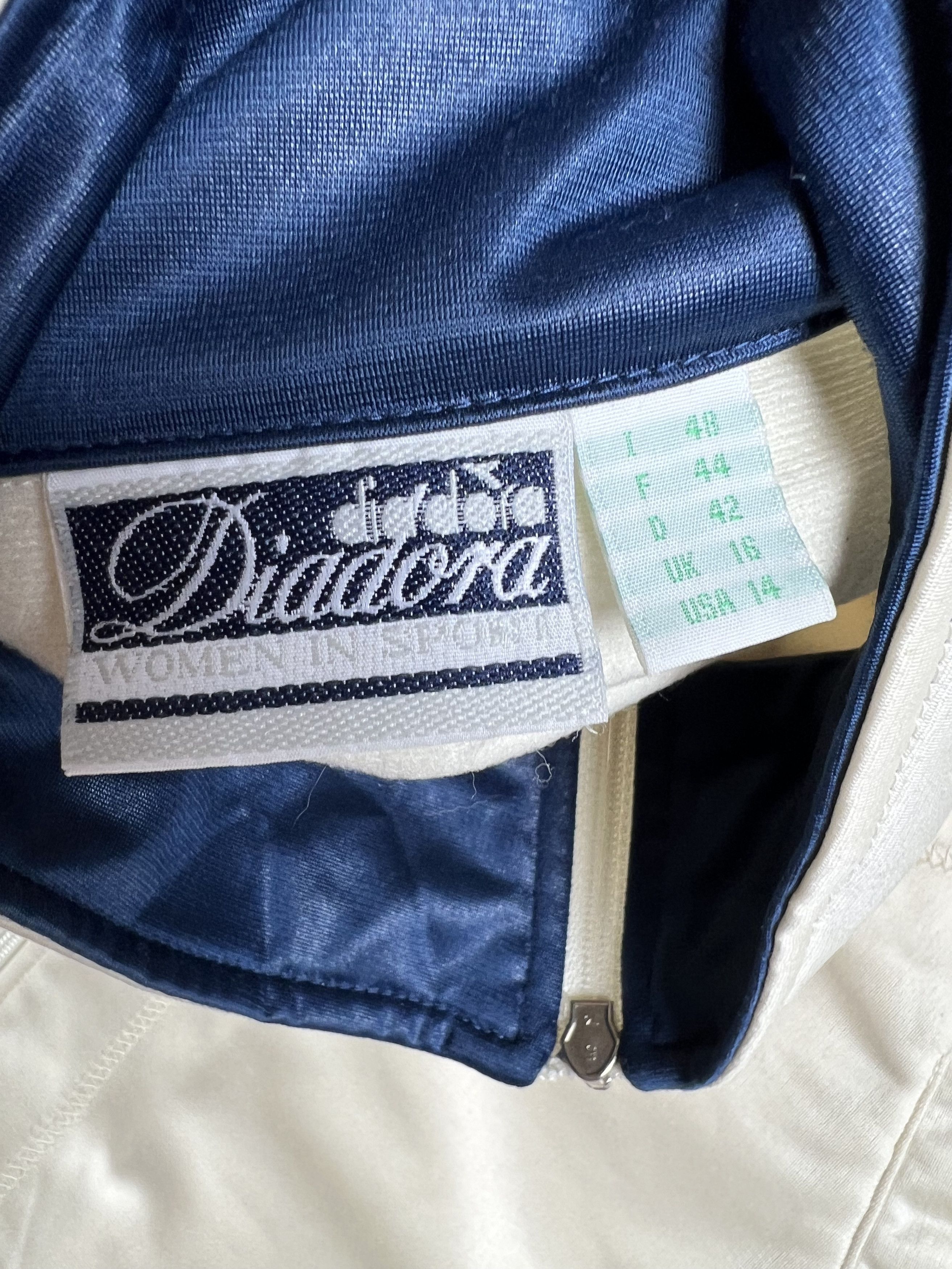 Vintage Diadora Track Top Jacket 48