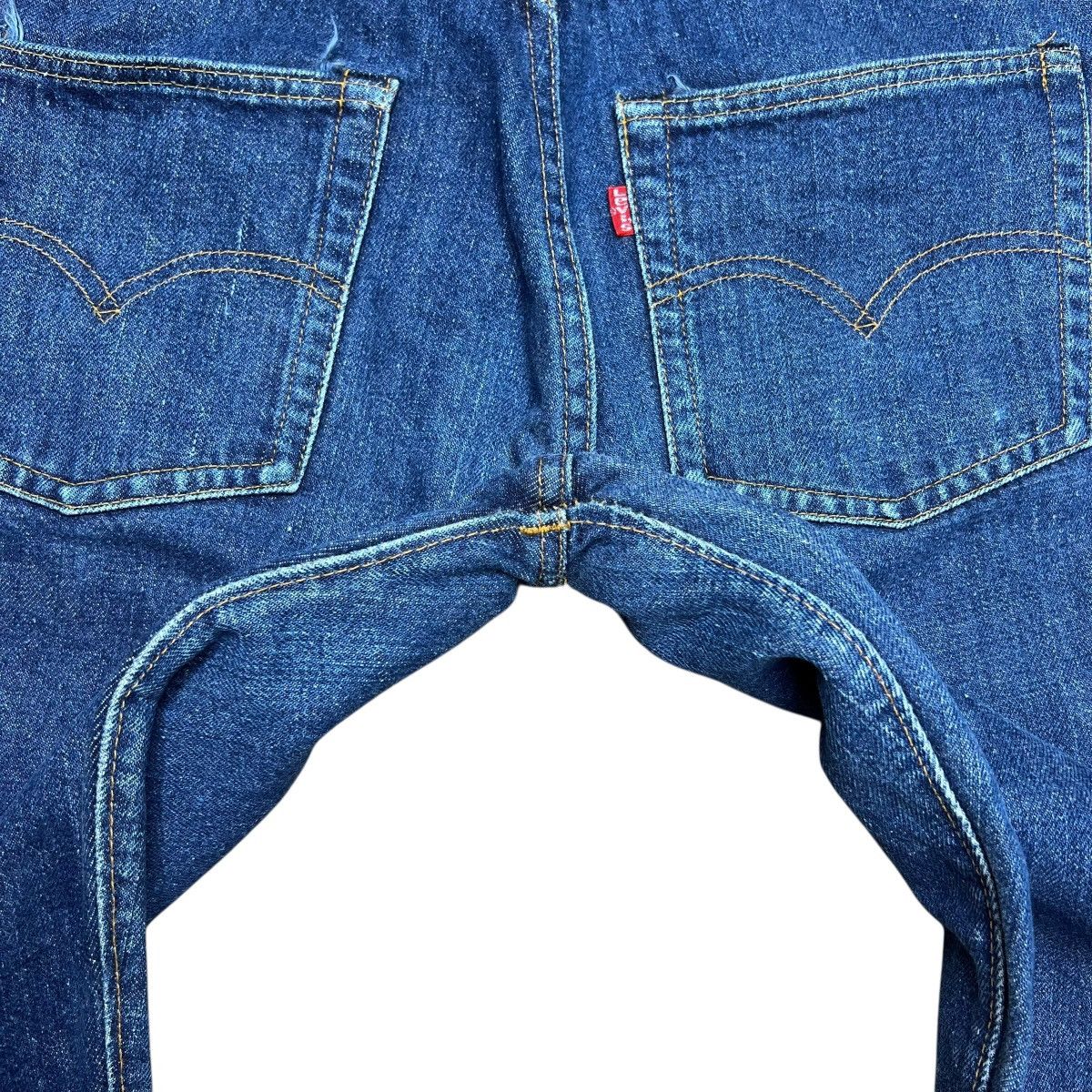 Levi's Vtg 1970s Levi’s 501 Button Fly Selvedge Redline Denim Jeans Size US 28 / EU 44 - 15 Thumbnail