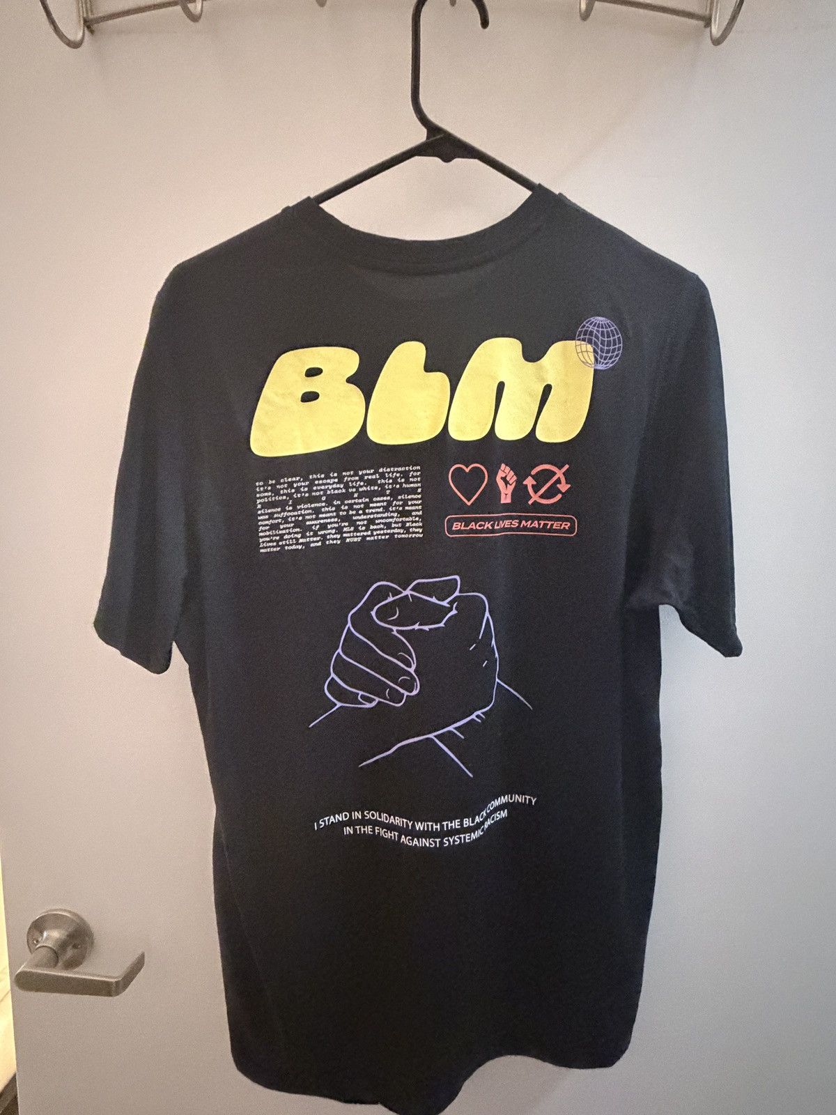 Adidas BLM x MLS Adidas Limited Edition Dri Fit Size US L / EU 52-54 / 3 - 2 Thumbnail