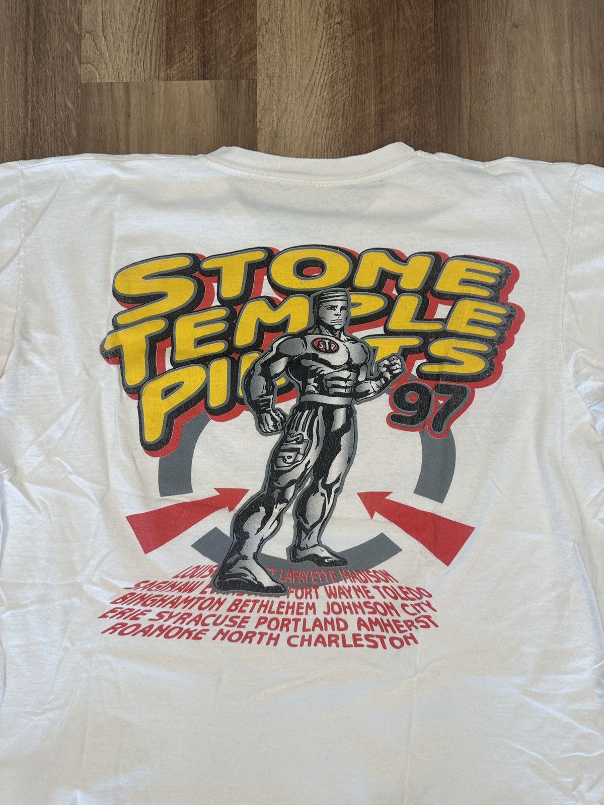 Band Tees × Vintage STP Stone Temple Pilots Vintage T shirt 1997 Concert Size XL Size US XL / EU 56 / 4 - 7 Thumbnail