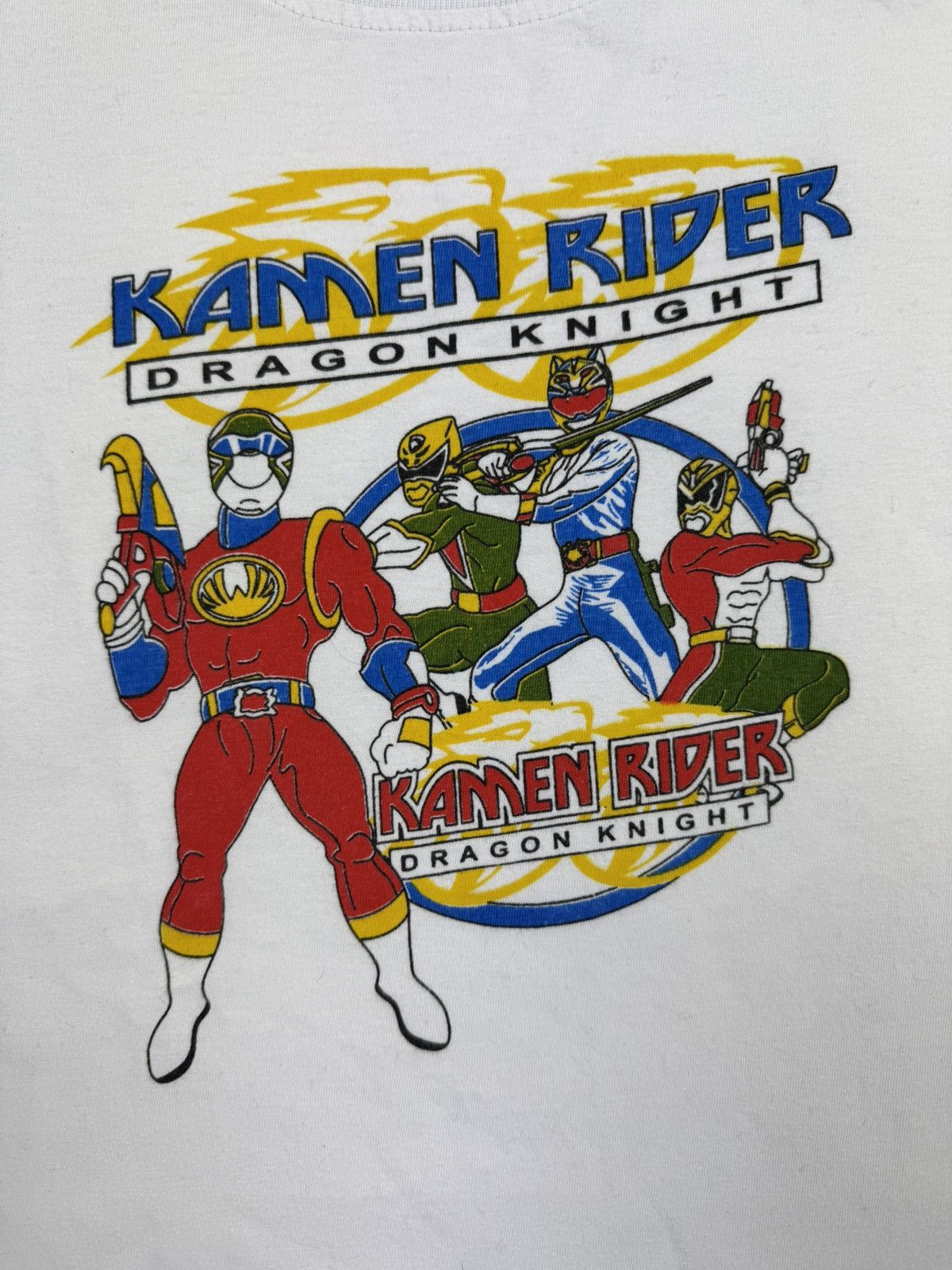 Anime × Vintage Vintage 90s Kamen Rider dragon knight anime graphic tank tee Size US S / EU 44-46 / 1 - 4 Thumbnail