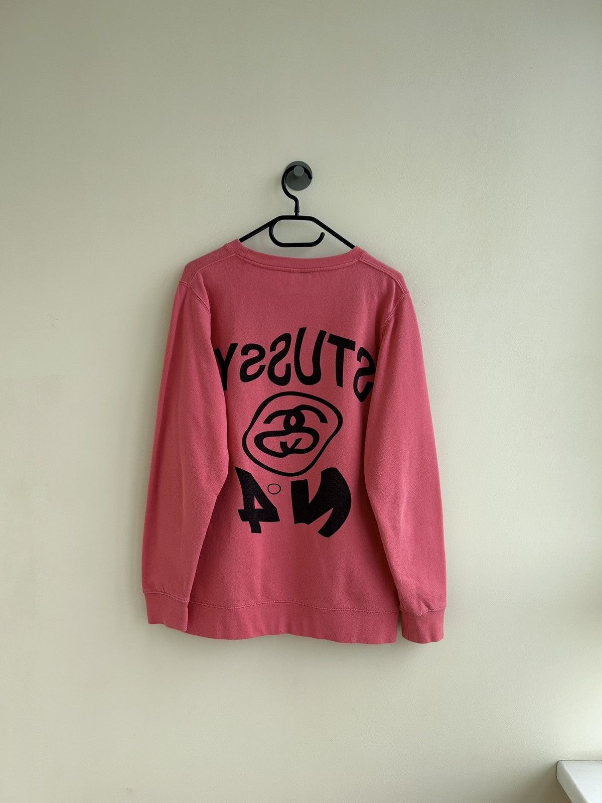 Japanese Brand Vintage Stussy Sweatshirt Spell Out Big Logo Japanese N4 Size US M / EU 48-50 / 2 - 7 Thumbnail
