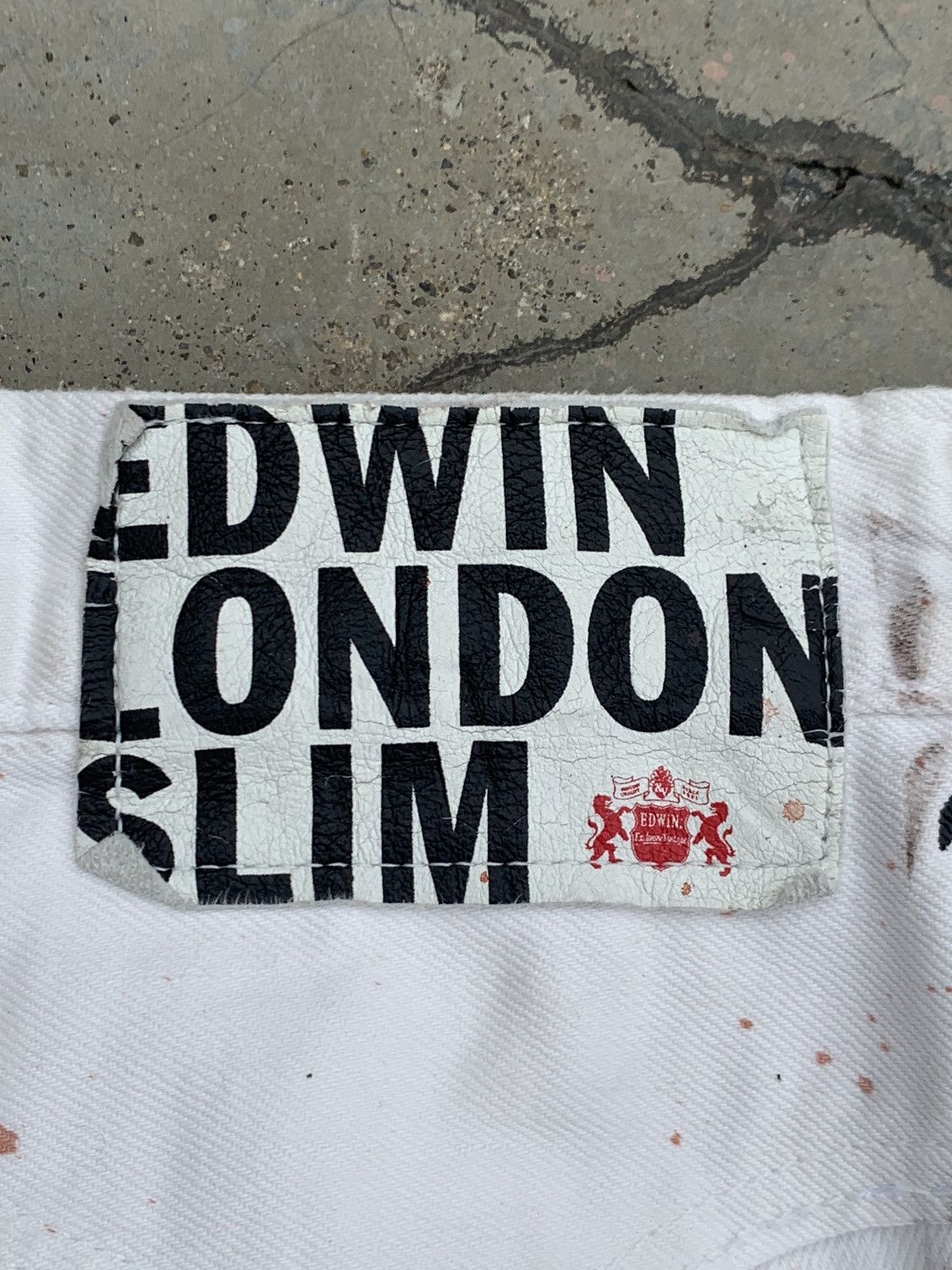 Edwin EDWIN LONDON 🇬🇧 CUSTOM PAINTER. Size US 33 - 4 Thumbnail
