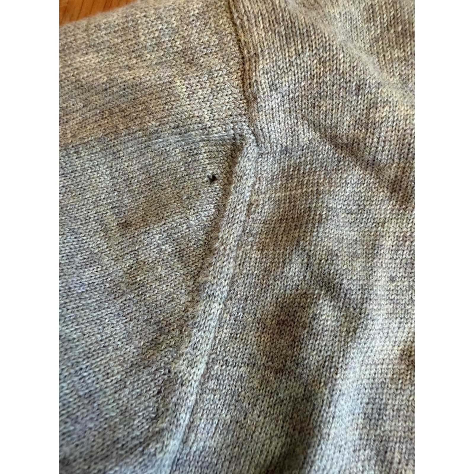 Other Ponte Vecchio Sweater Large Beige Wool Collared Pullover Size US L / EU 52-54 / 3 - 3 Thumbnail