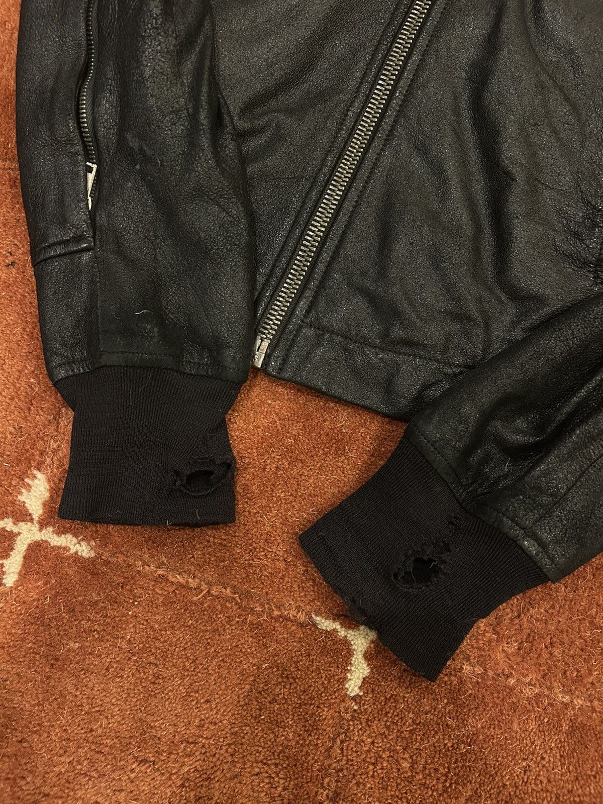 Rick Owens Rick Owens Intarsia Jacket Blistered Lamb Size US S / EU 44-46 / 1 - 12 Thumbnail
