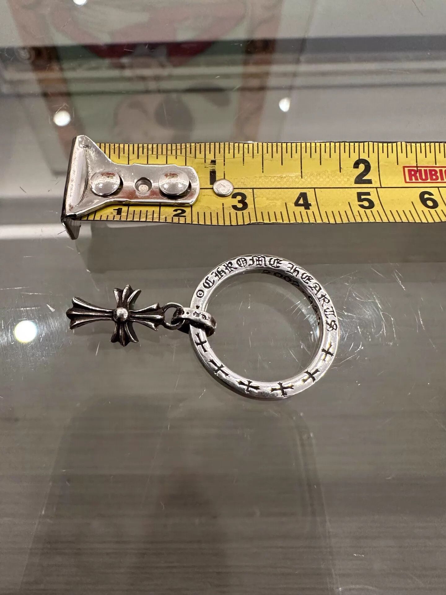 Chrome Hearts Chrome Hearts NTFL Babyfat Cross 925S US7 Ring New Size ONE SIZE - 7 Thumbnail