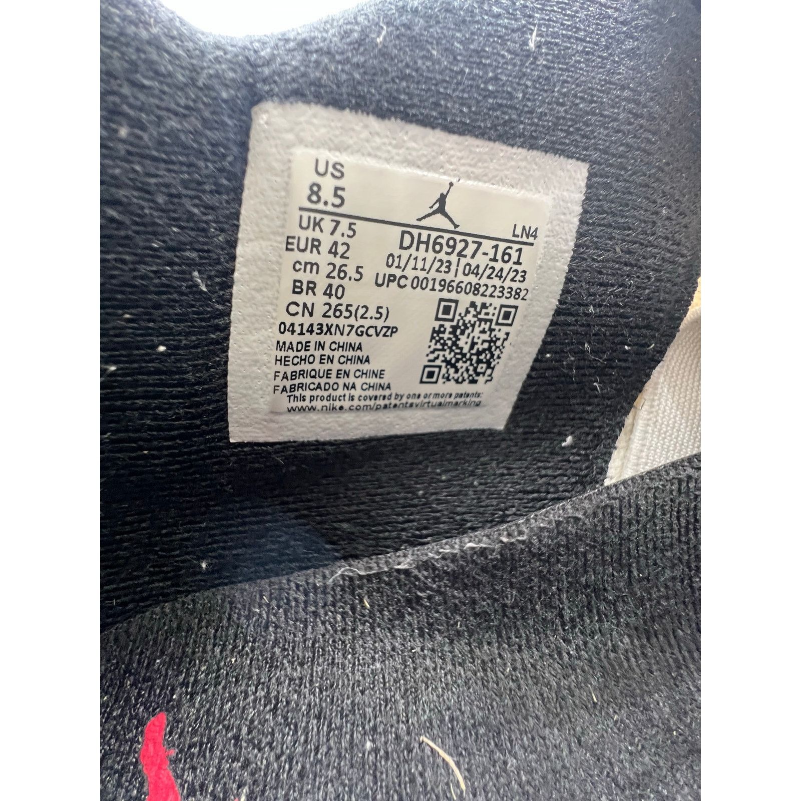 Jordan Brand Air Jordan 4 Retro “Red Cement” size 8.5 men’s Size US 8.5 / EU 41-42 - 6 Thumbnail