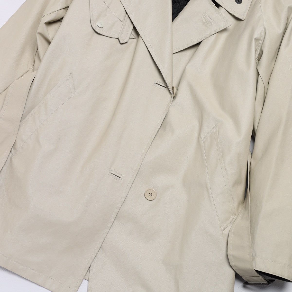 Left Hand Left Hand by Massimo Osti Thermo Joint Vintage Breasted Coat Size US S / EU 44-46 / 1 - 9 Thumbnail